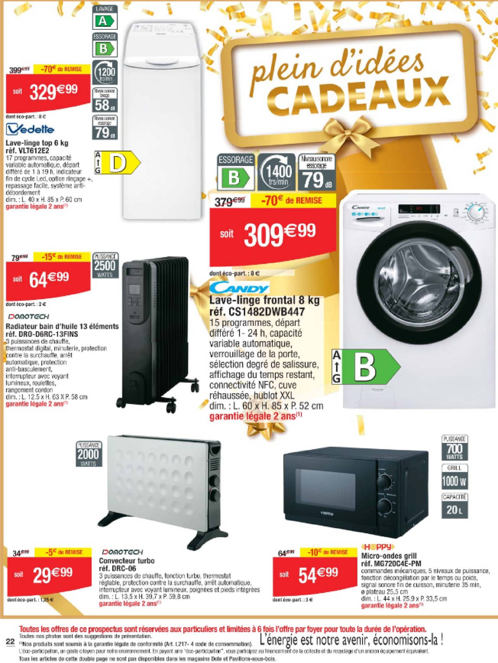 cora - Catalogue Cora - Plein d'idées cadeaux valable dès 05.11. - 31.12. - page: 22