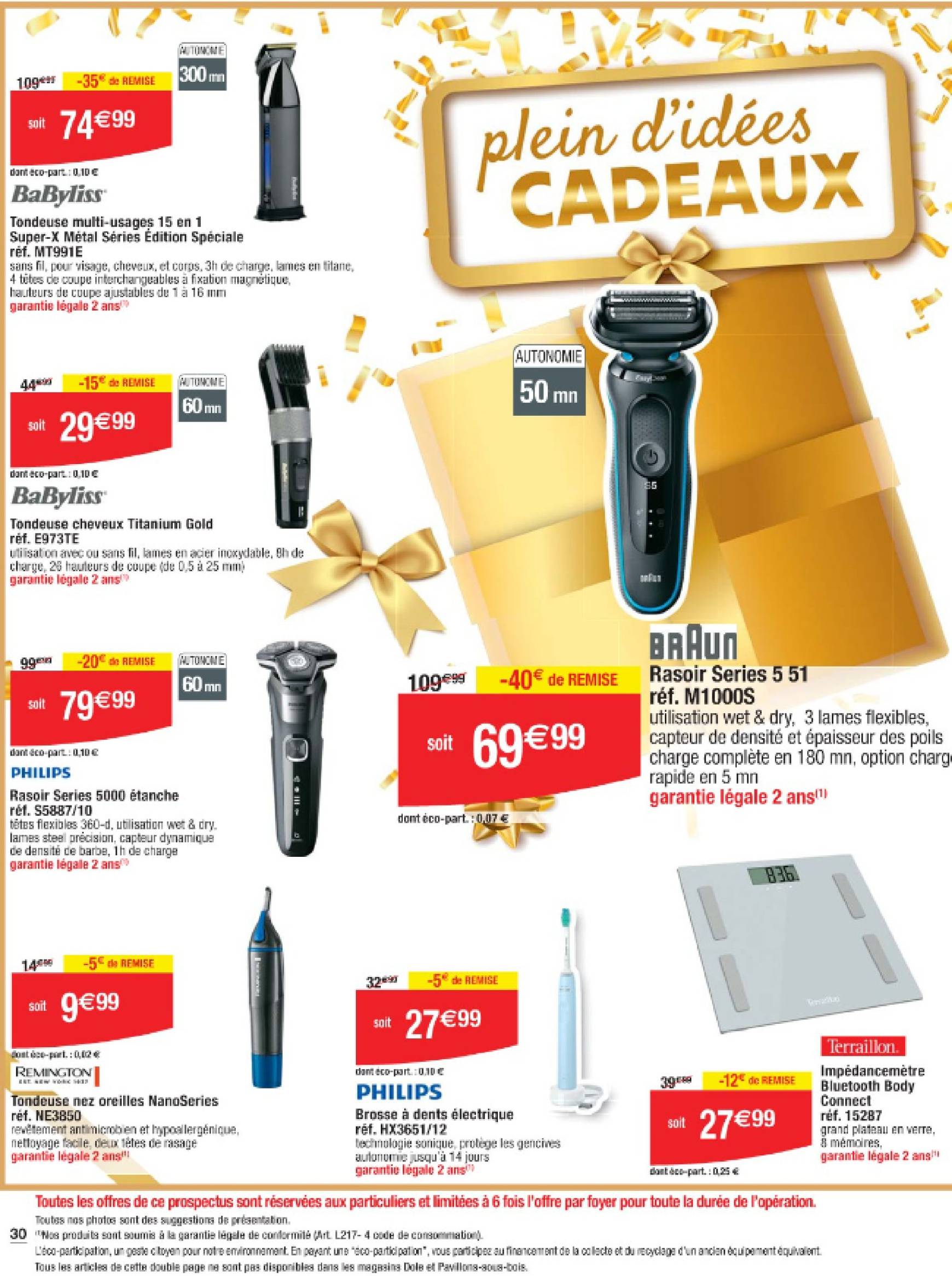 cora - Catalogue Cora - Plein d'idées cadeaux valable dès 05.11. - 31.12. - page: 30