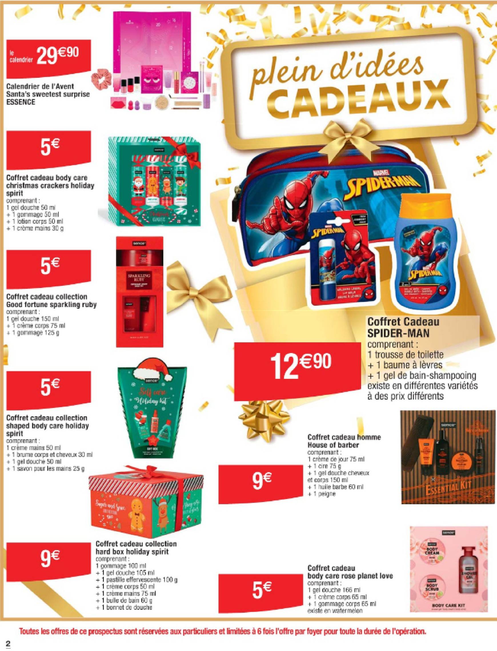 cora - Catalogue Cora - Plein d'idées cadeaux valable dès 05.11. - 31.12. - page: 2