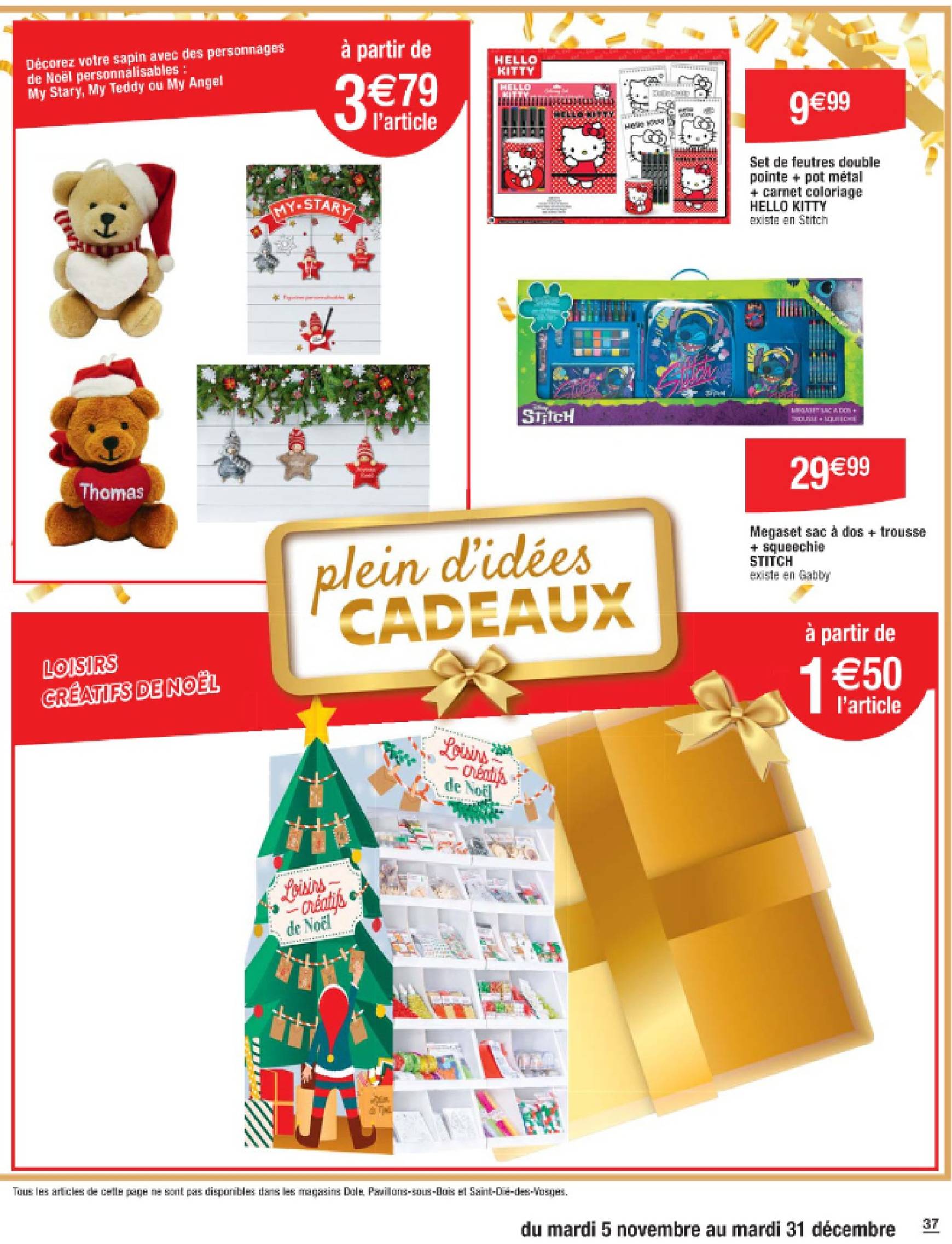 cora - Catalogue Cora - Plein d'idées cadeaux valable dès 05.11. - 31.12. - page: 37