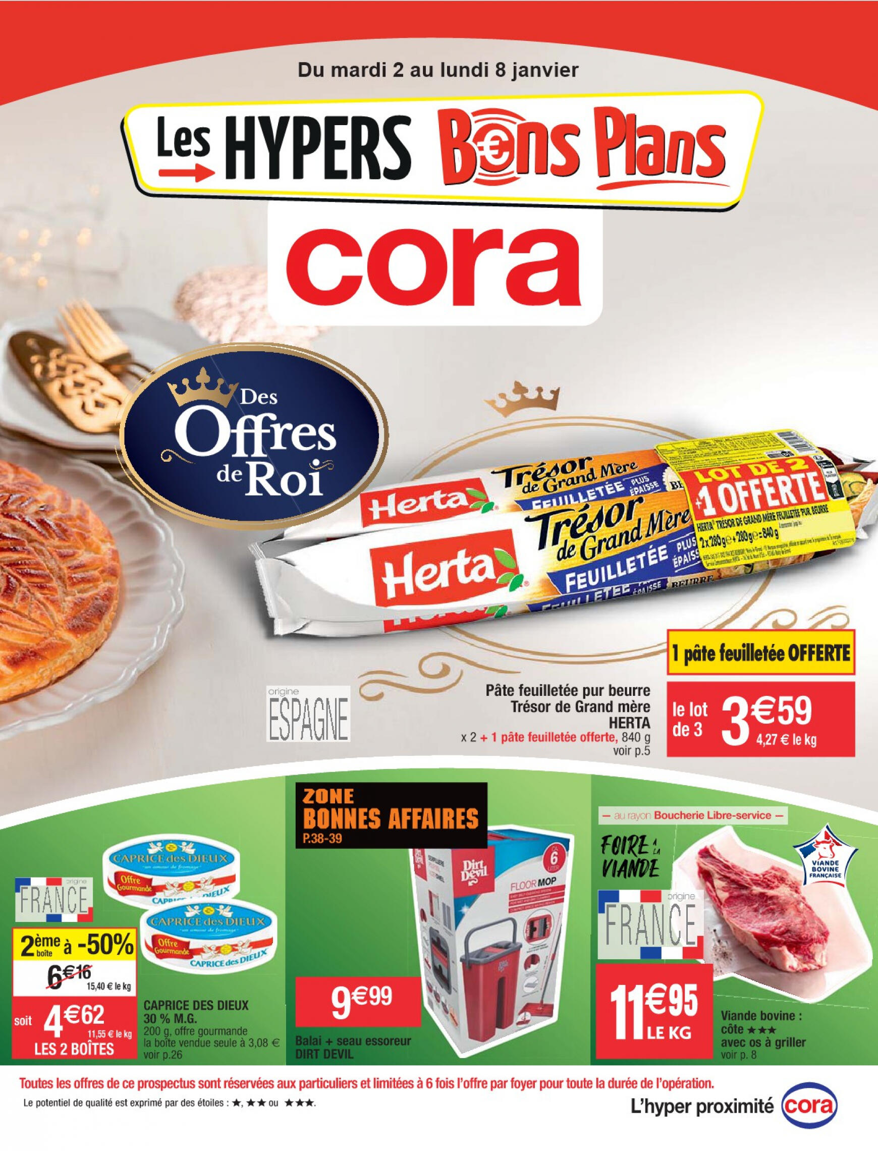cora - Cora - Des offres de Roi valable à partir de 02.01.2024
