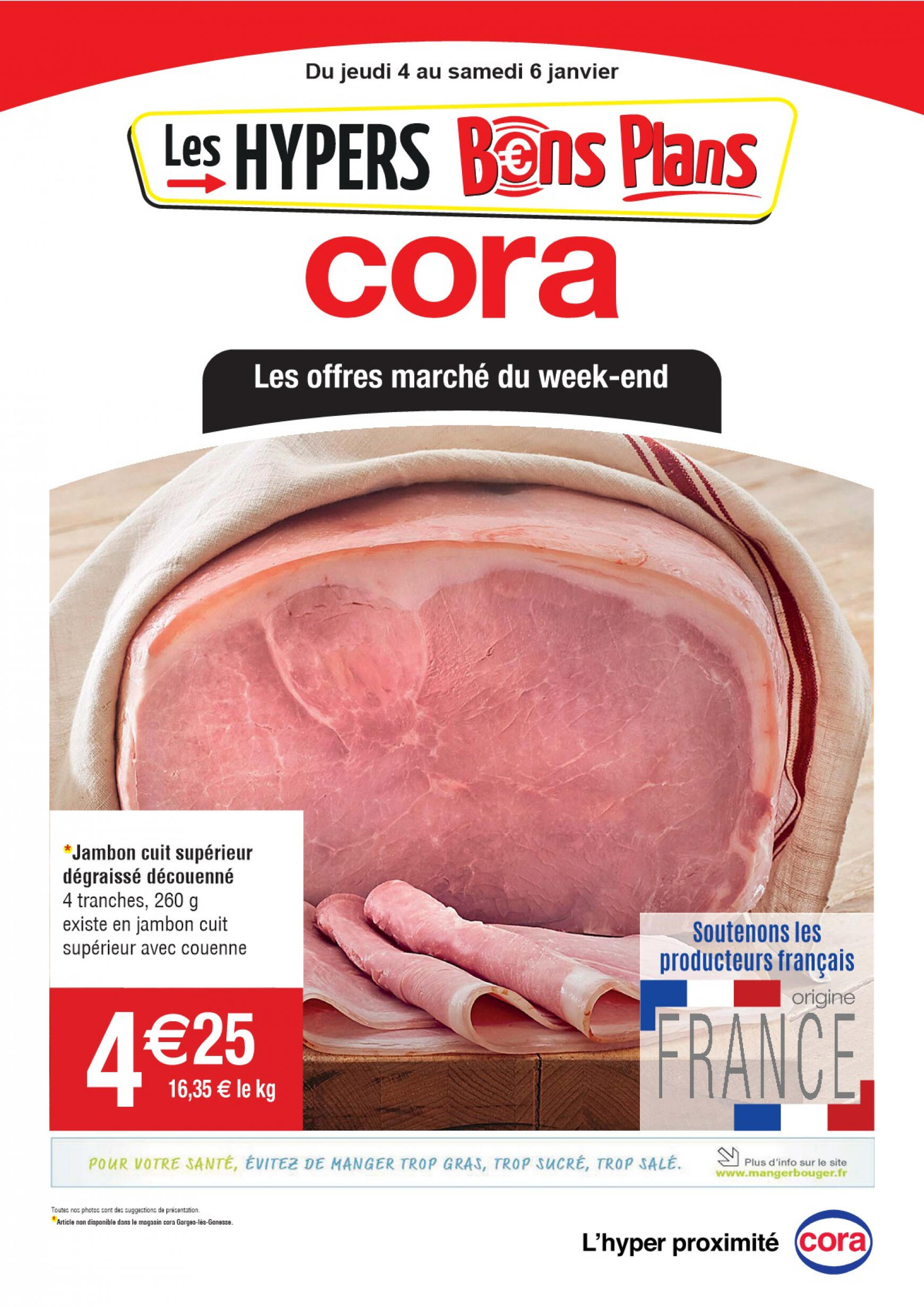 cora - Cora - Les offres marché du week-end valable à partir de 04.01.2024 - page: 3