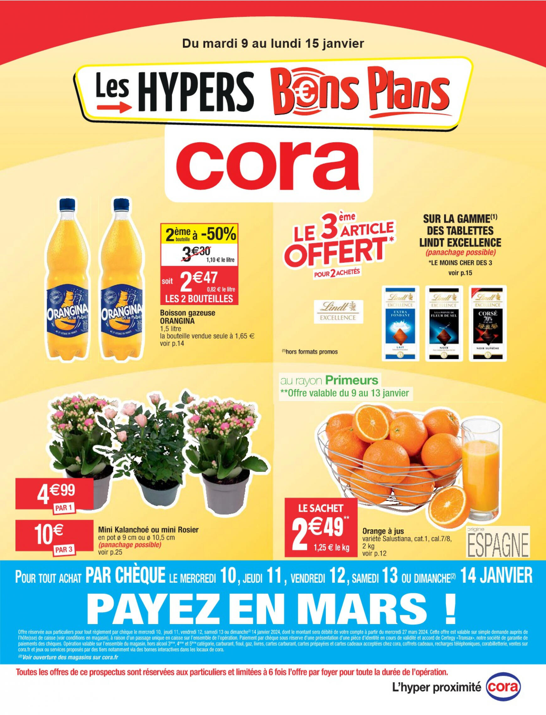 cora - Cora - Les hypers bons plans valable à partir de 09.01.2024
