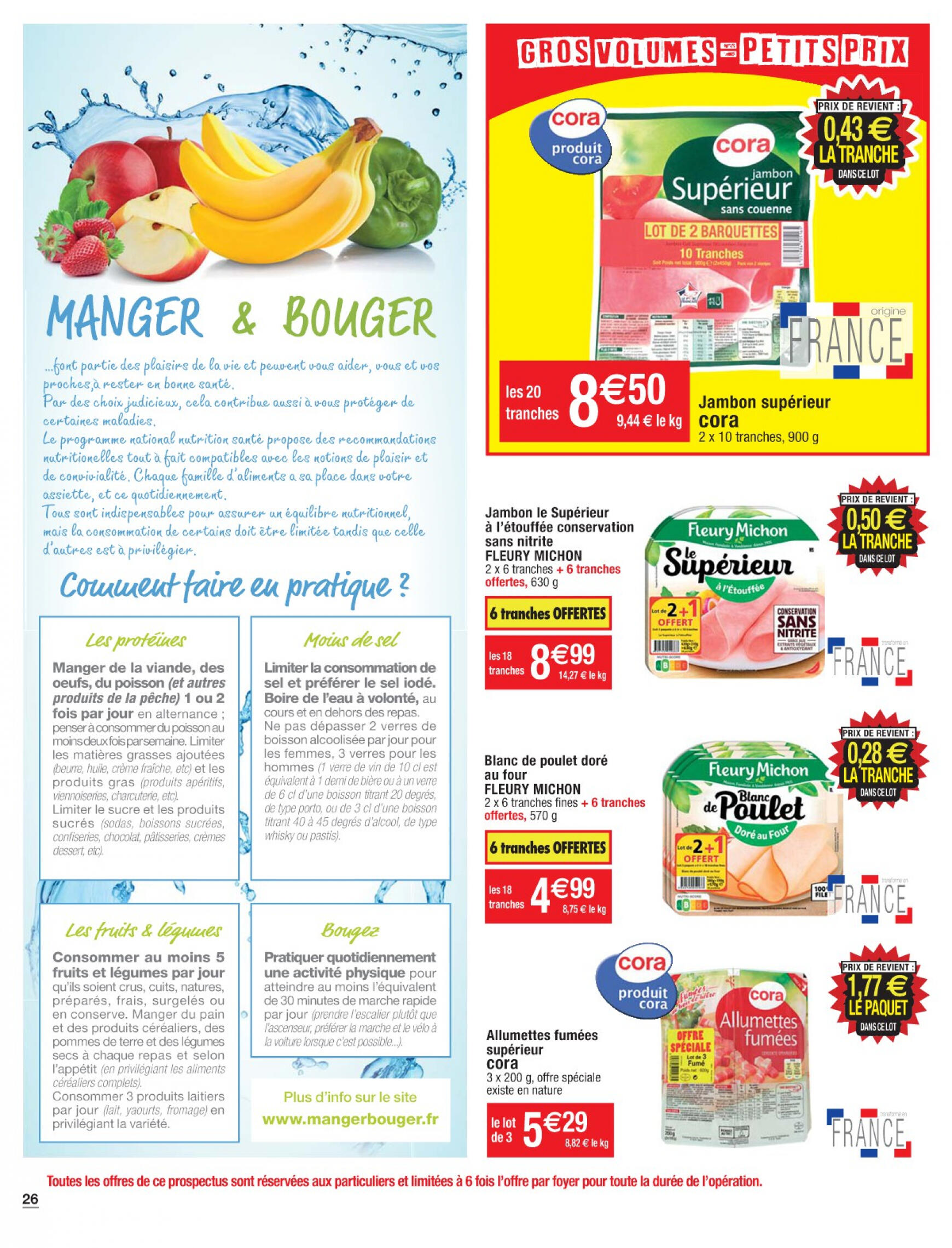 cora - Cora - Gros volumes = petits prix valable à partir de 26.01.2024 - page: 26