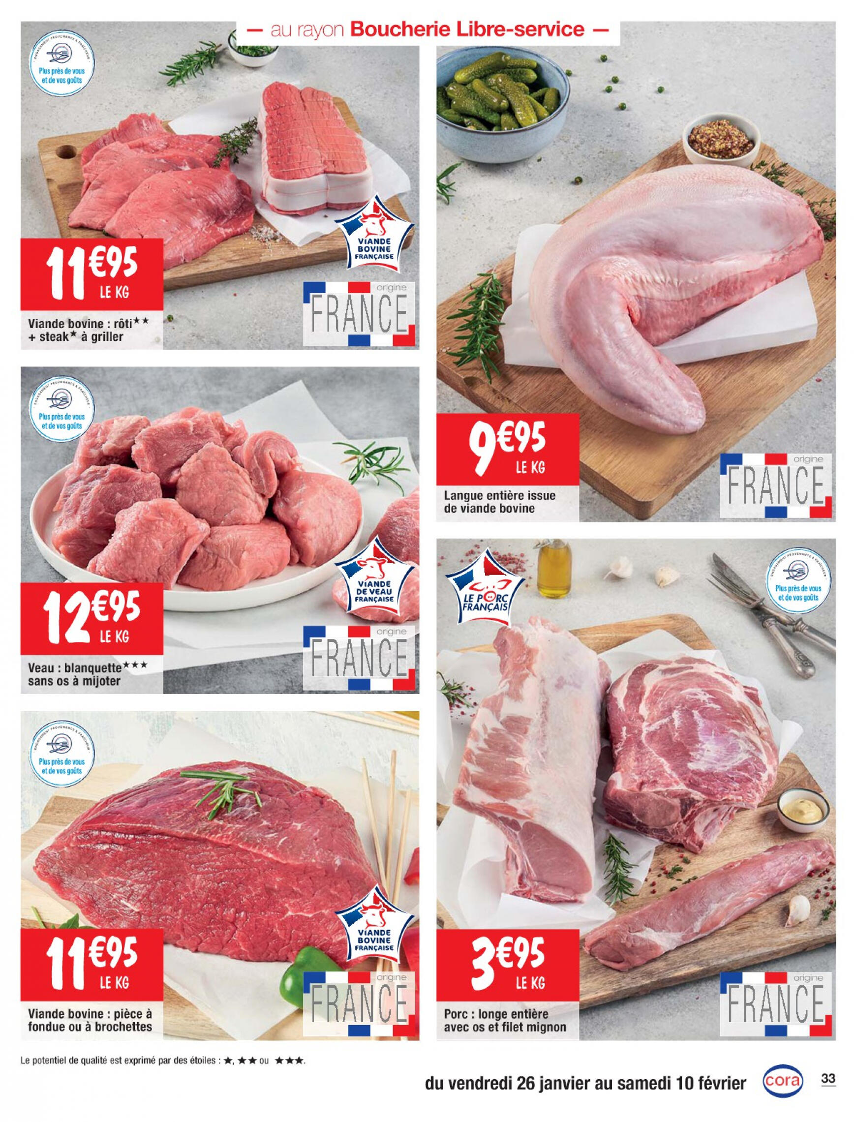 cora - Cora - Gros volumes = petits prix valable à partir de 26.01.2024 - page: 33