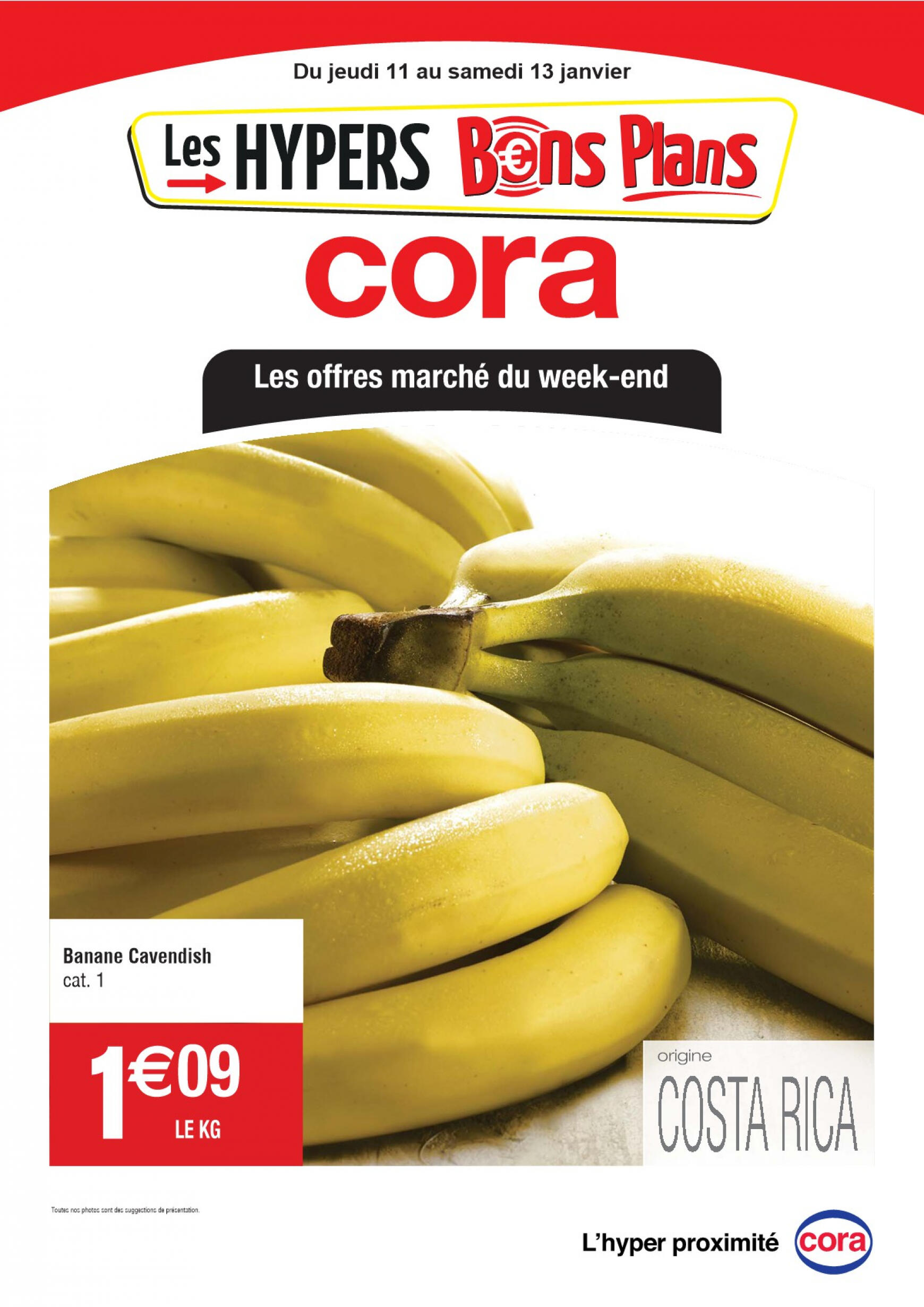 cora - Cora - Les offres marché du week-end valable à partir de 11.01.2024