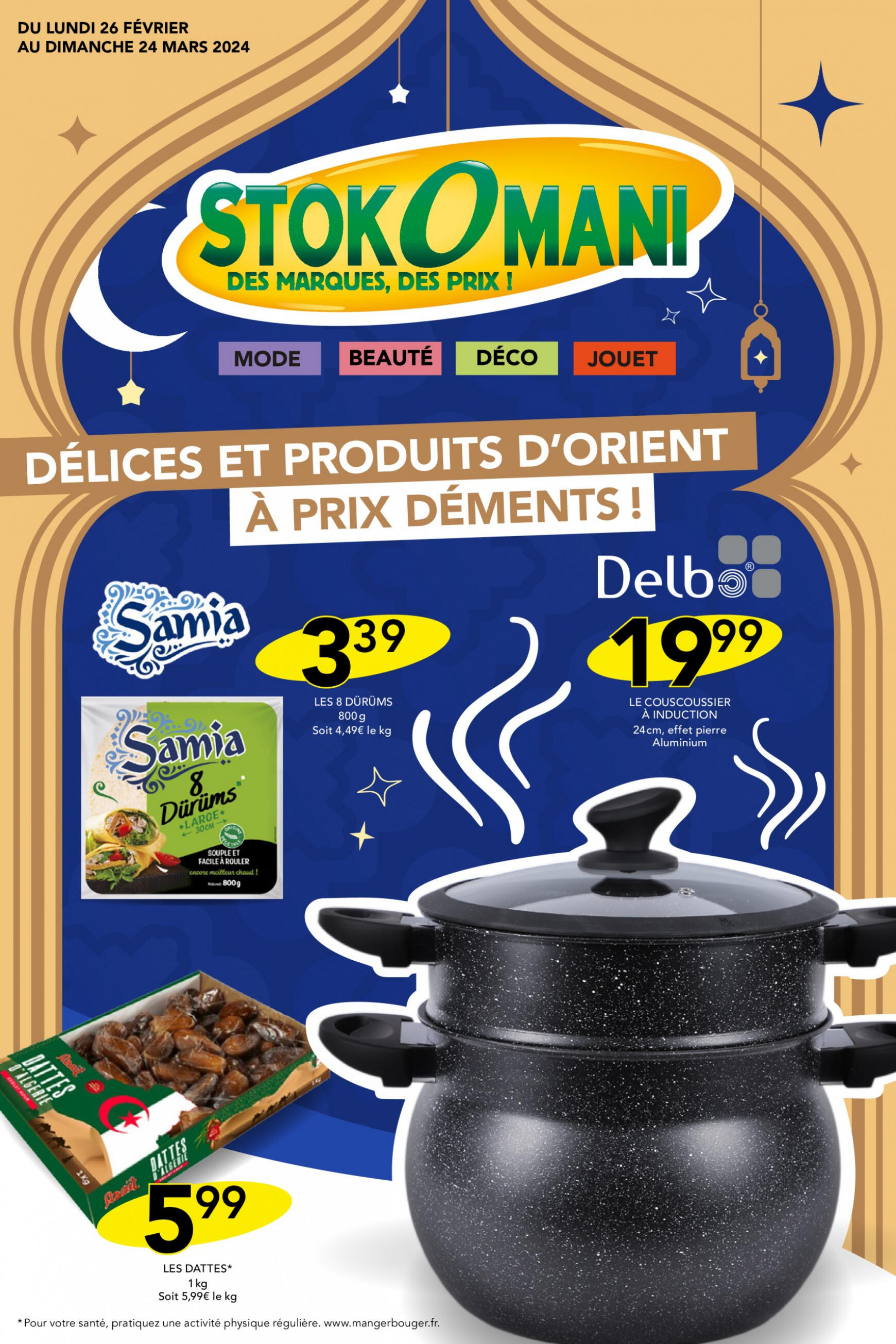 stokomani - Stokomani - PRODUITS D'ORIENT valable à partir de 26.02.2024 - page: 1