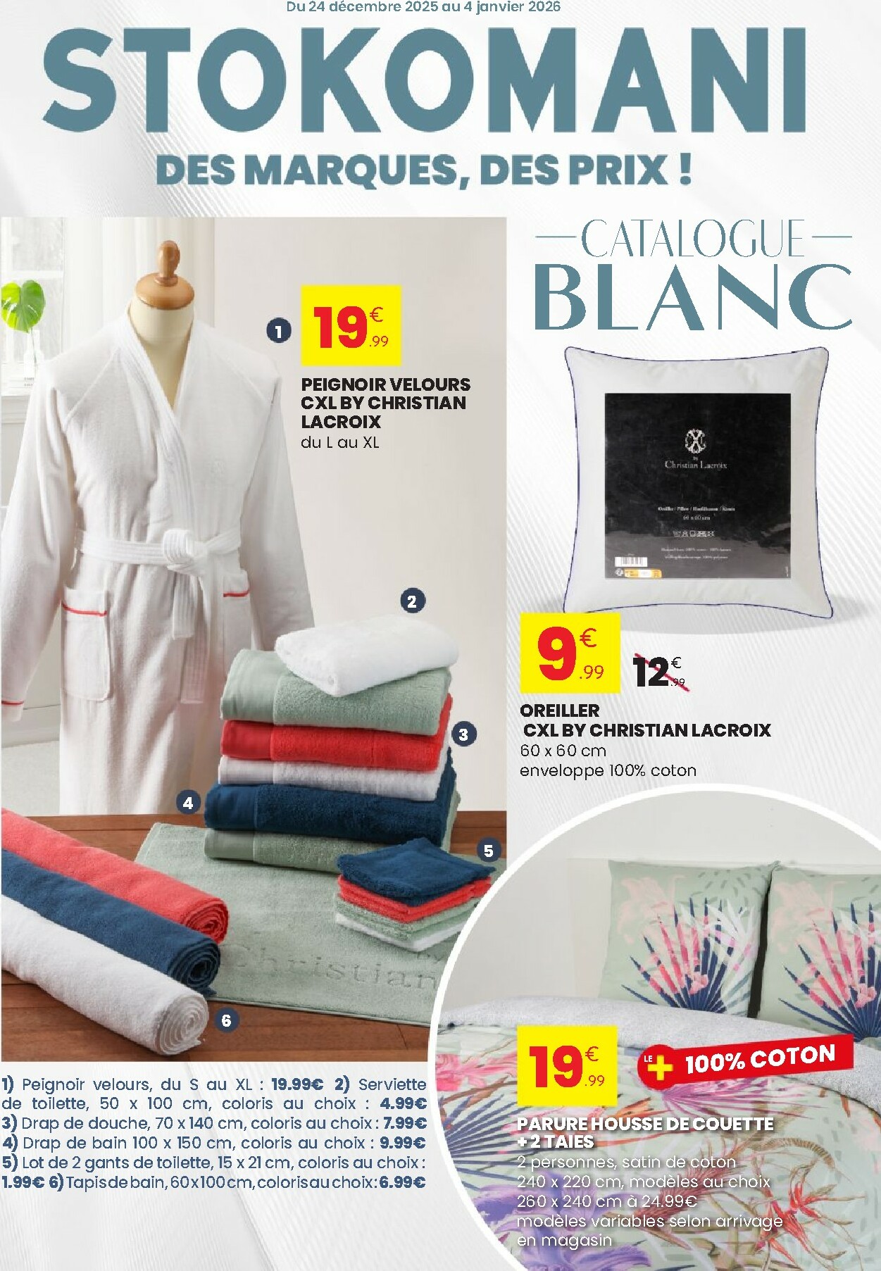 stokomani - Catalogue Stokomani valable du 24/12 au 04/01