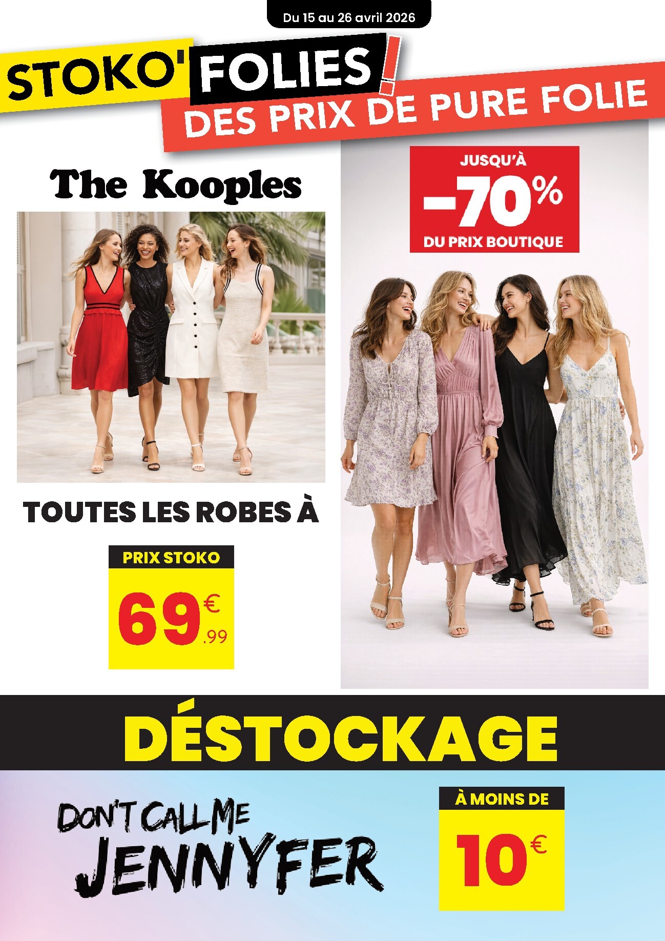 stokomani - Current Stokomani - Textile leaflet valid from du mercredi 15/04/2026 to du dimanche 26/04/2026