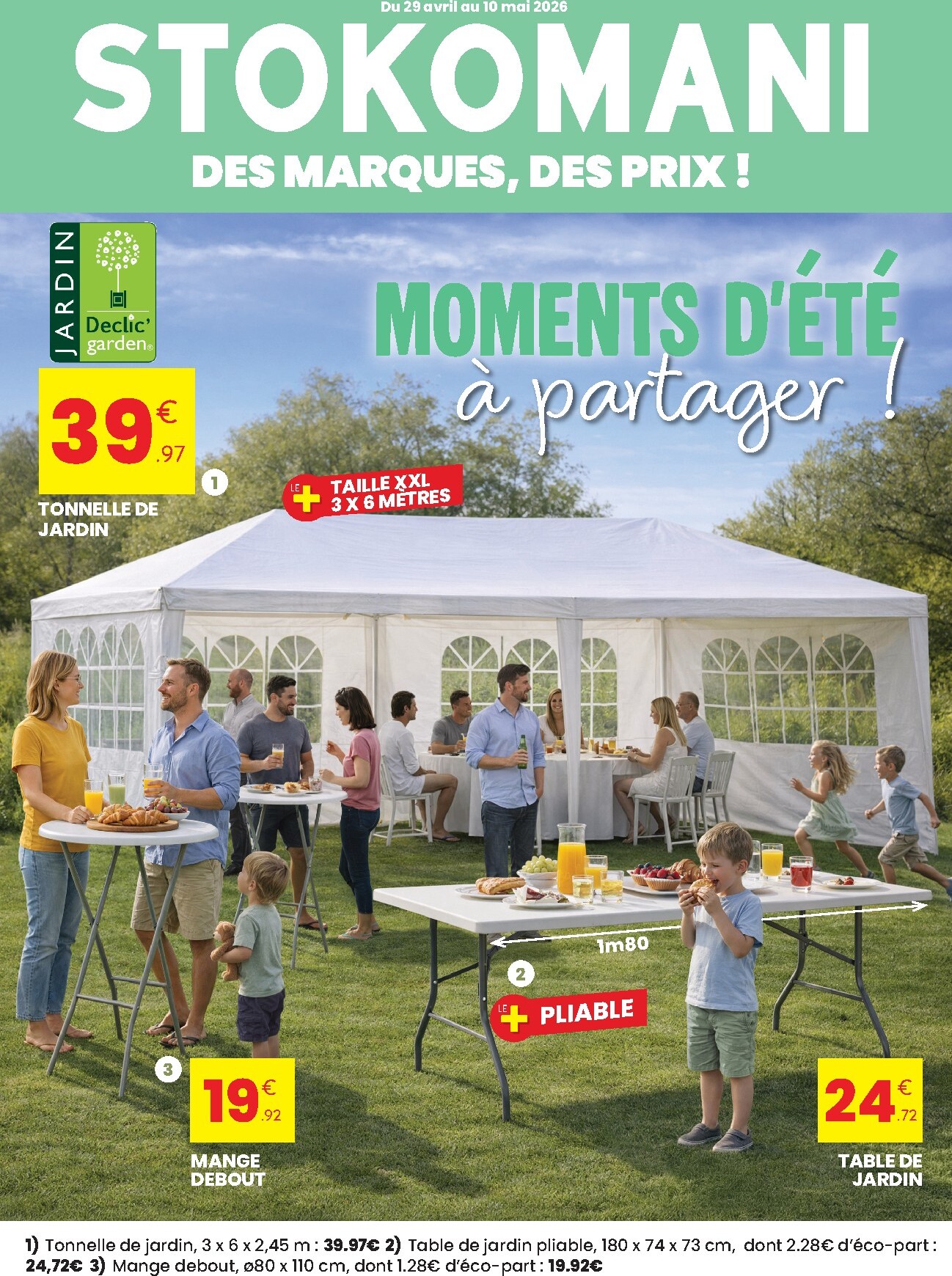 stokomani - Prospectus Stokomani valide du du mercredi 29/04/2026 au du dimanche 10/05/2026