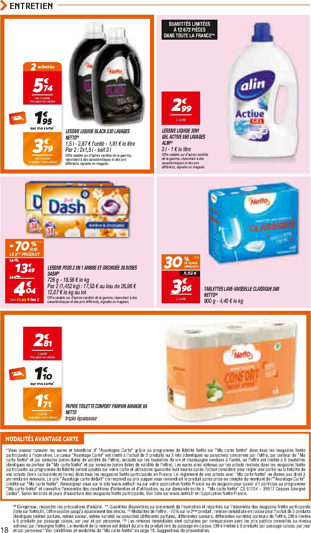 netto - Flyer Netto pour la semaine prochaine du du mardi 26/05/2026 au du lundi 01/06/2026 - page: 18
