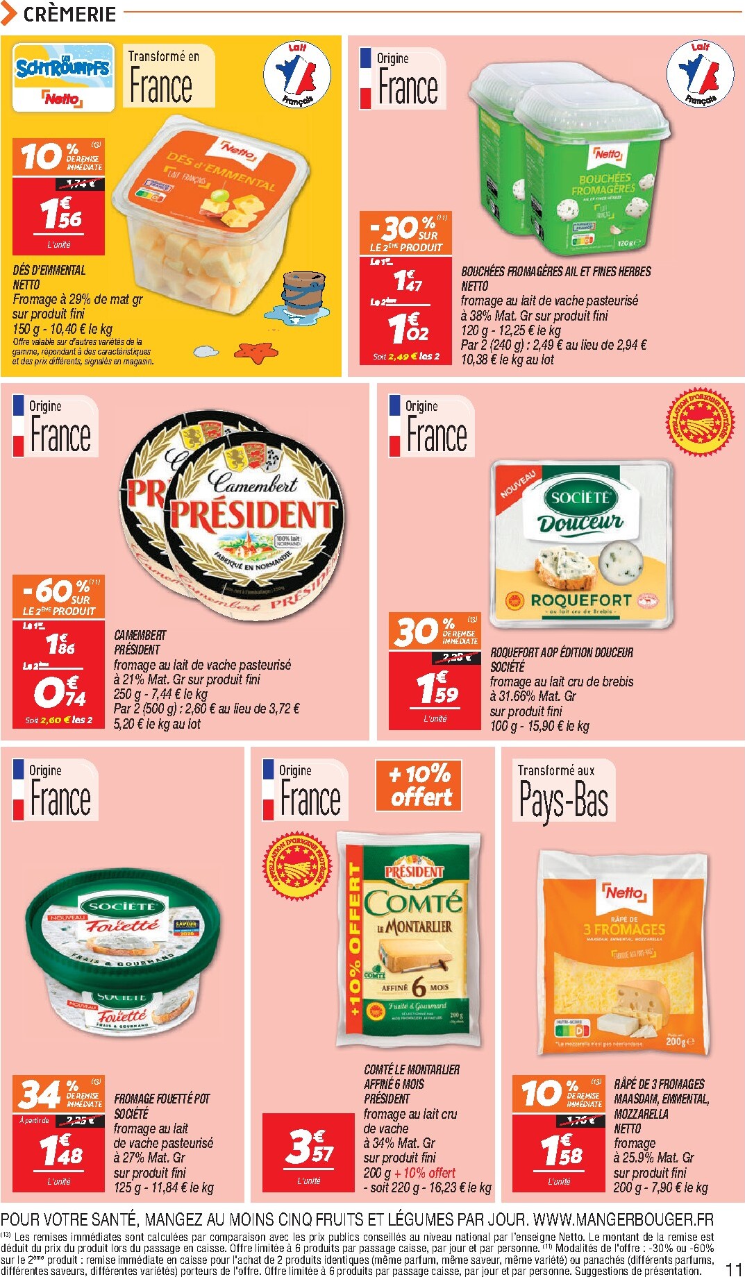 netto - Flyer Netto pour la semaine prochaine du du mardi 02/06/2026 au du lundi 08/06/2026 - page: 11