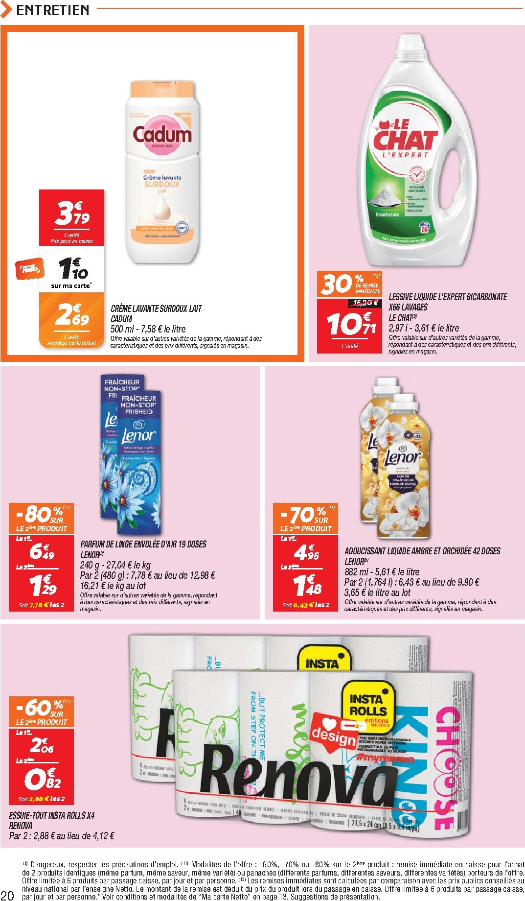 netto - Flyer Netto pour la semaine prochaine du du mardi 02/06/2026 au du lundi 08/06/2026 - page: 20