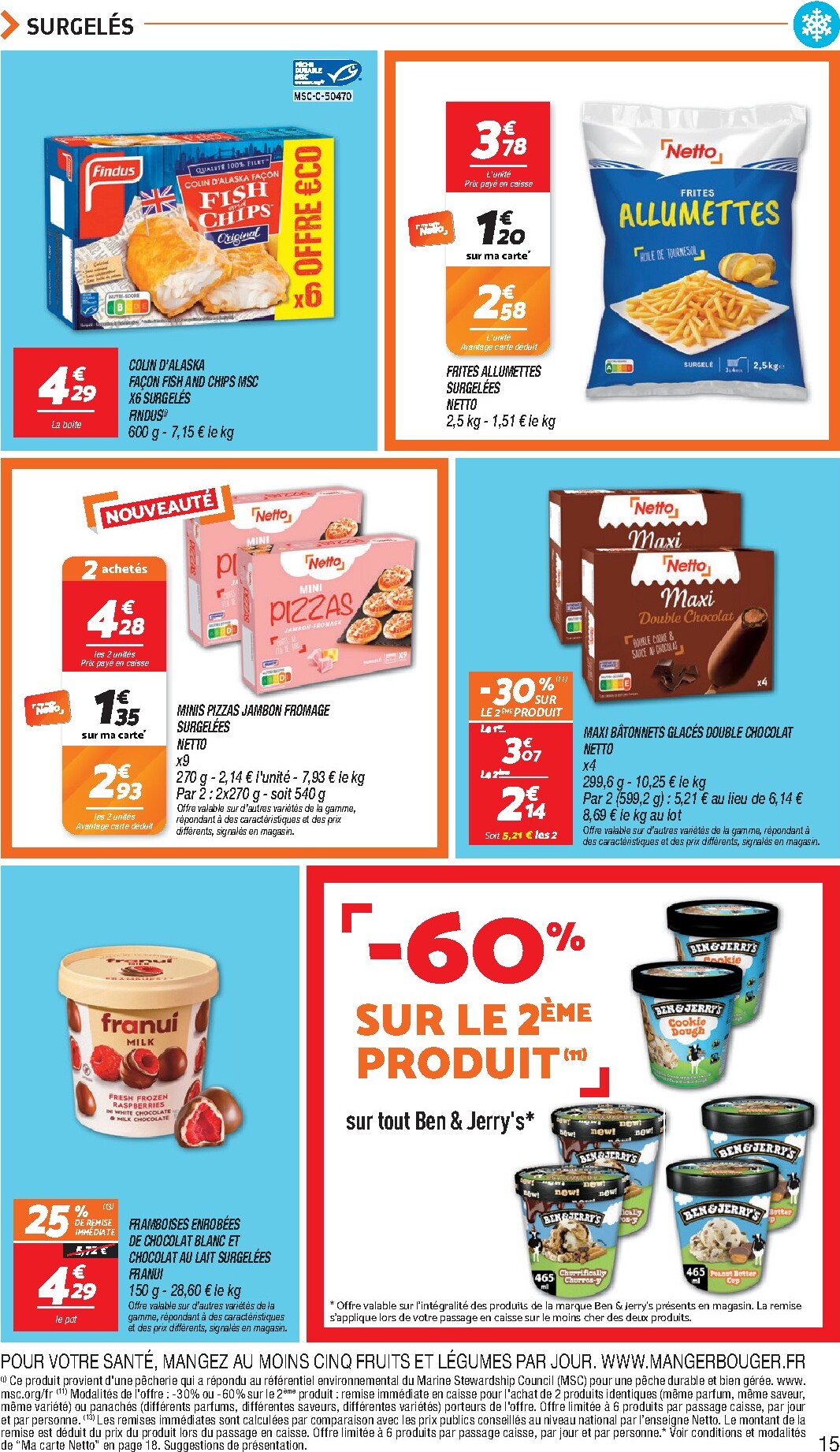 netto - Flyer Netto pour la semaine prochaine du du mardi 09/06/2026 au du lundi 15/06/2026 - page: 15