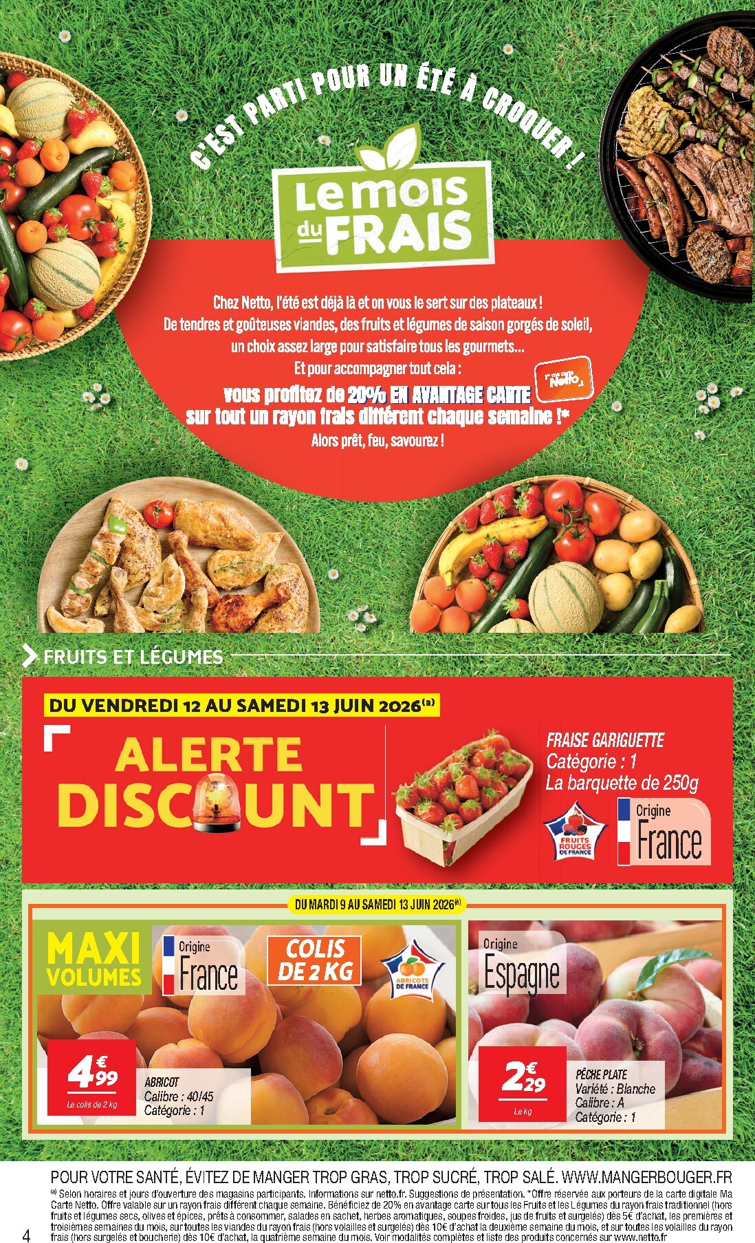 netto - Flyer Netto pour la semaine prochaine du du mardi 09/06/2026 au du lundi 15/06/2026 - page: 4
