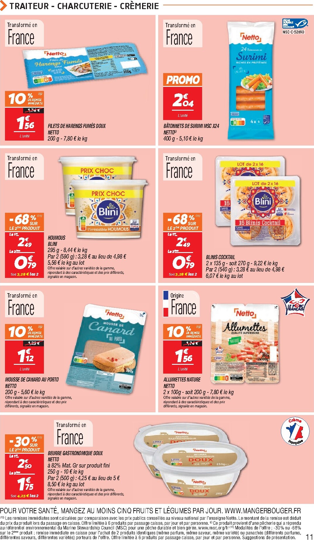 netto - Flyer Netto pour la semaine prochaine du du mardi 16/06/2026 au du lundi 22/06/2026 - page: 11