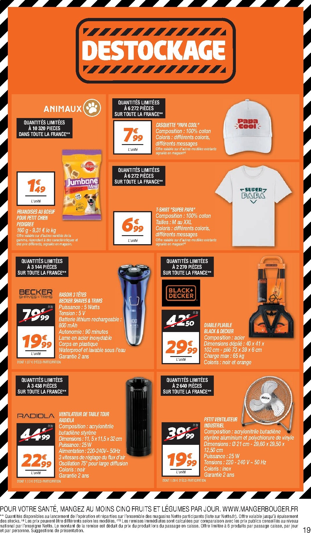 netto - Flyer Netto pour la semaine prochaine du du mardi 16/06/2026 au du lundi 22/06/2026 - page: 19
