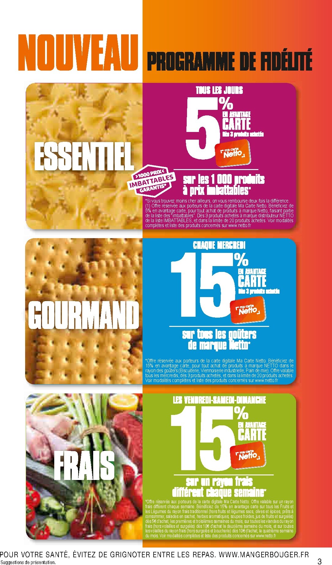 netto - Current Netto - Le Rayon Frais à Prix Bas leaflet valid from du mardi 11/08/2026 to du lundi 17/08/2026 - page: 3