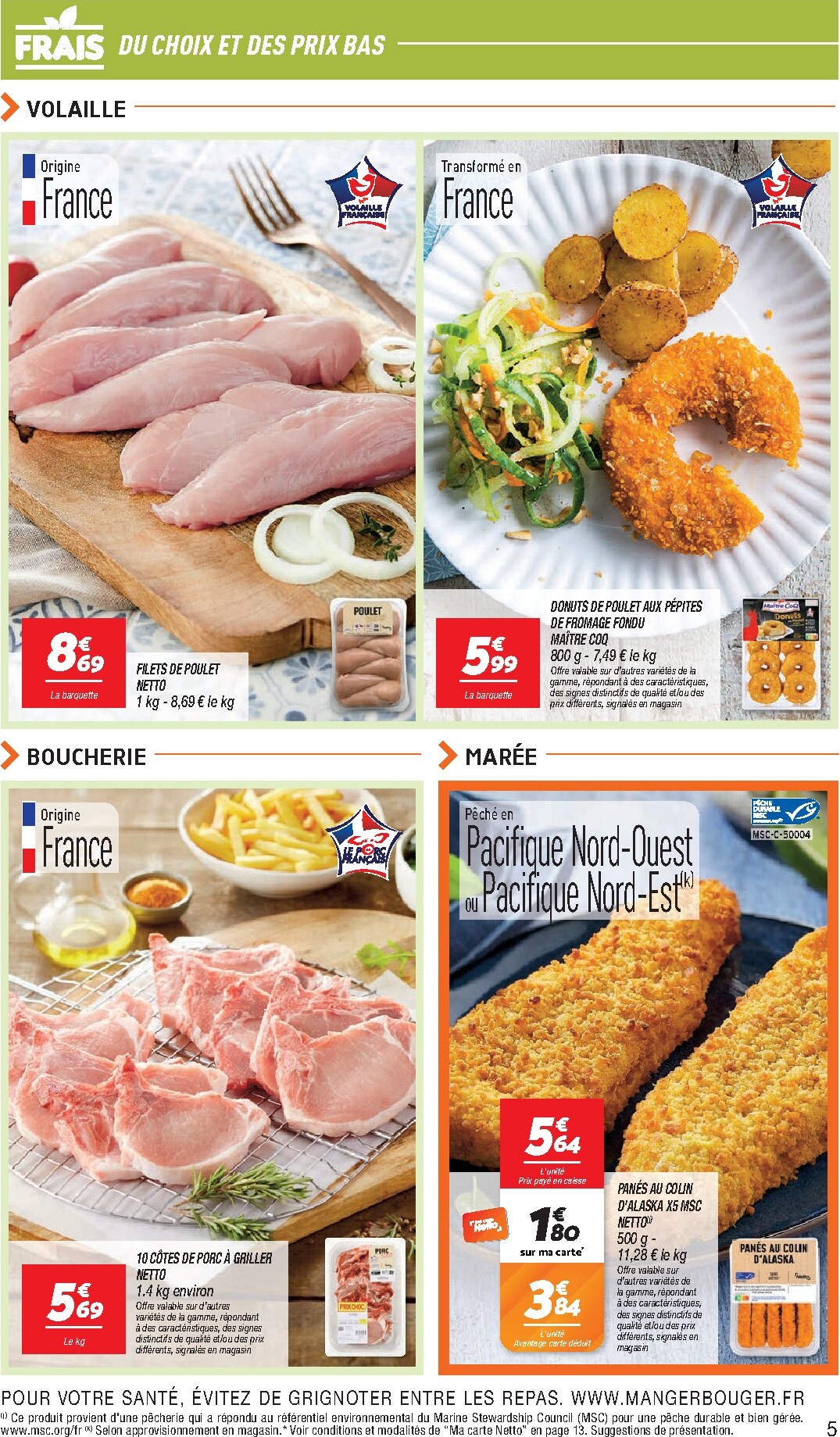 netto - Flyer Netto pour la semaine prochaine du du mardi 18/08/2026 au du lundi 24/08/2026 - page: 5