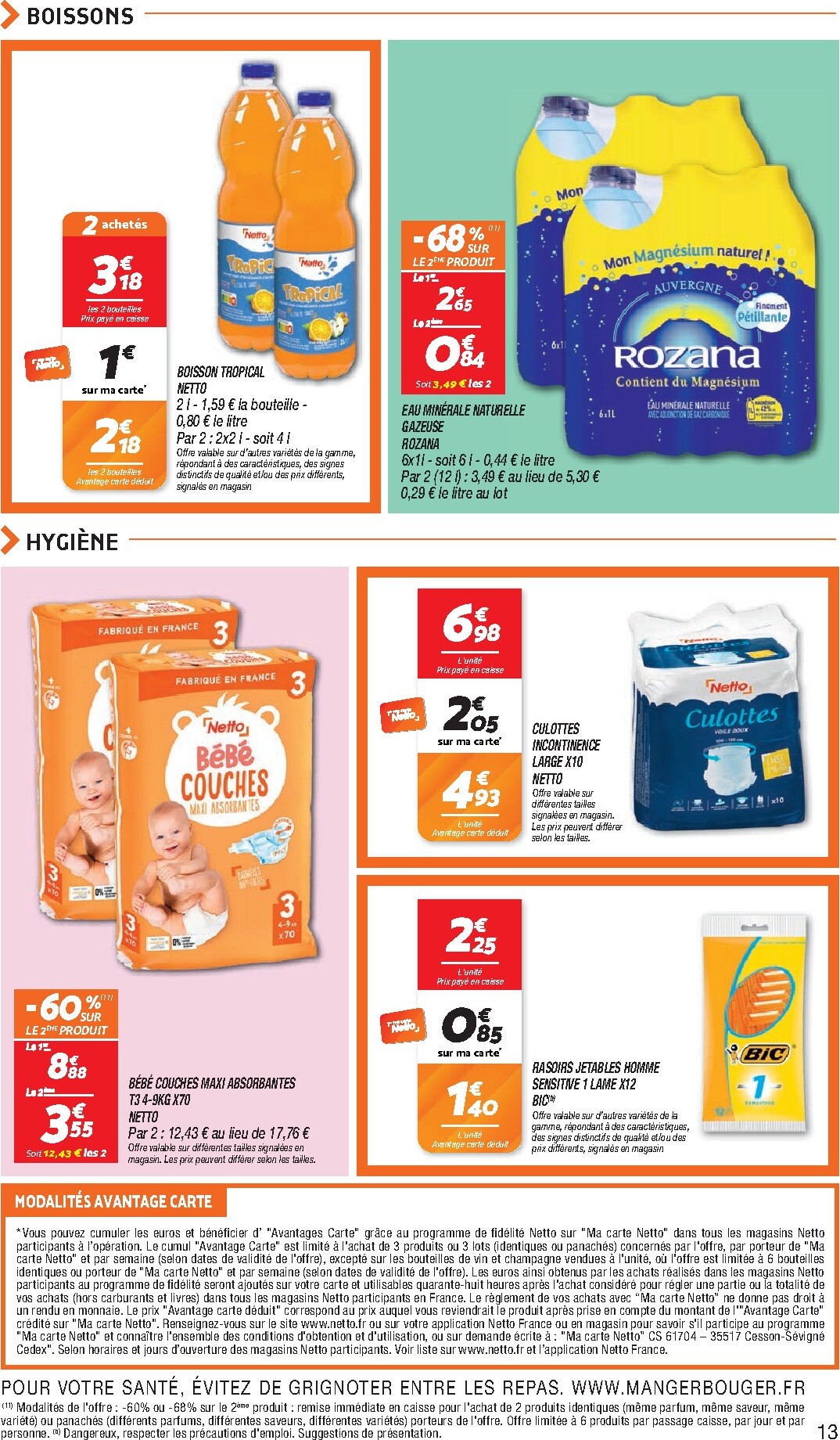 netto - Flyer Netto pour la semaine prochaine du du mardi 18/08/2026 au du lundi 24/08/2026 - page: 13