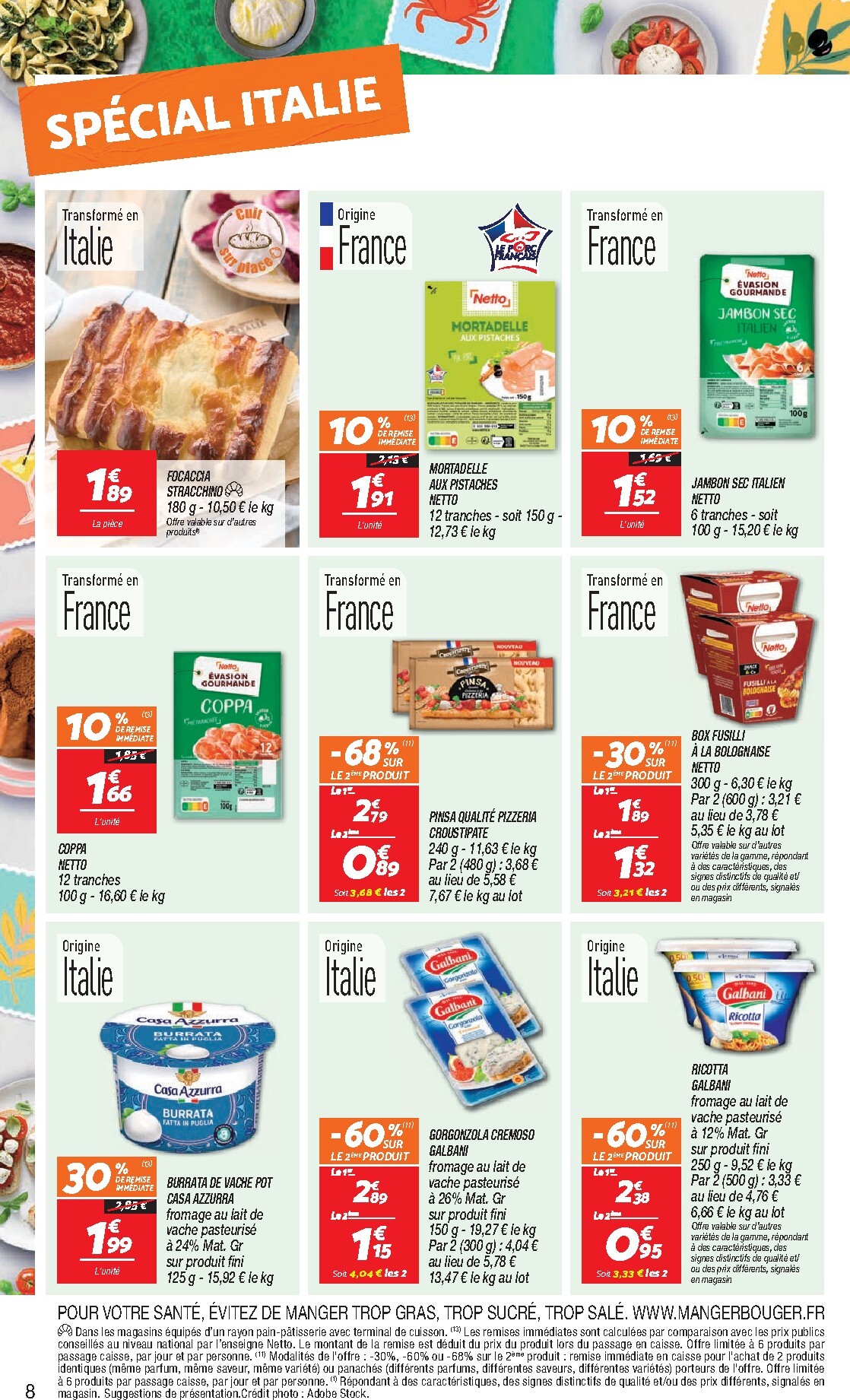 netto - Flyer Netto pour la semaine prochaine du du mardi 18/08/2026 au du lundi 24/08/2026 - page: 8