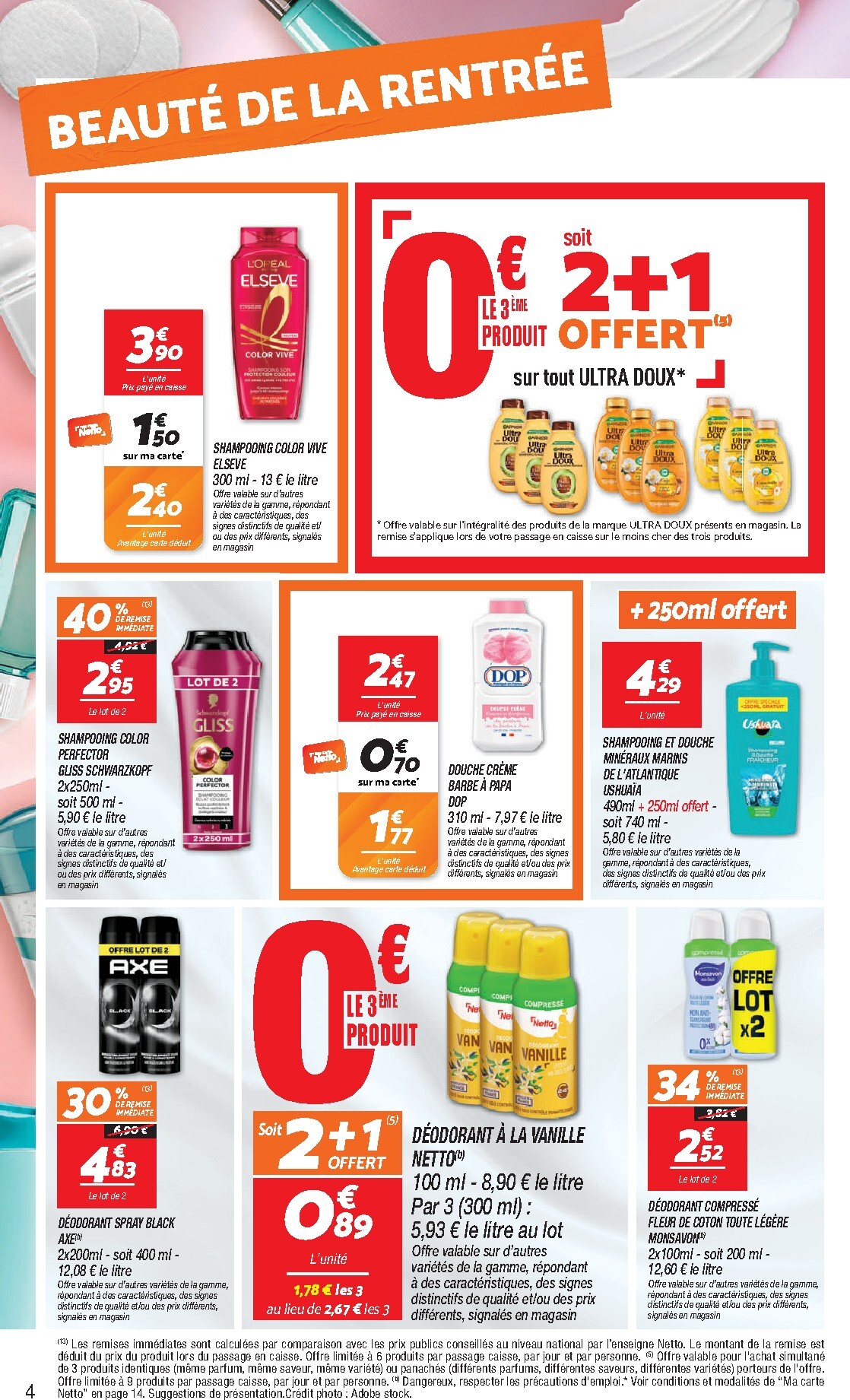 netto - Flyer Netto pour la semaine prochaine du du mardi 25/08/2026 au du lundi 31/08/2026 - page: 4