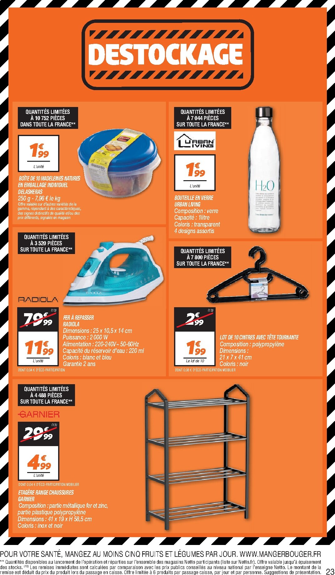 netto - Flyer Netto pour la semaine prochaine du du mardi 25/08/2026 au du lundi 31/08/2026 - page: 23