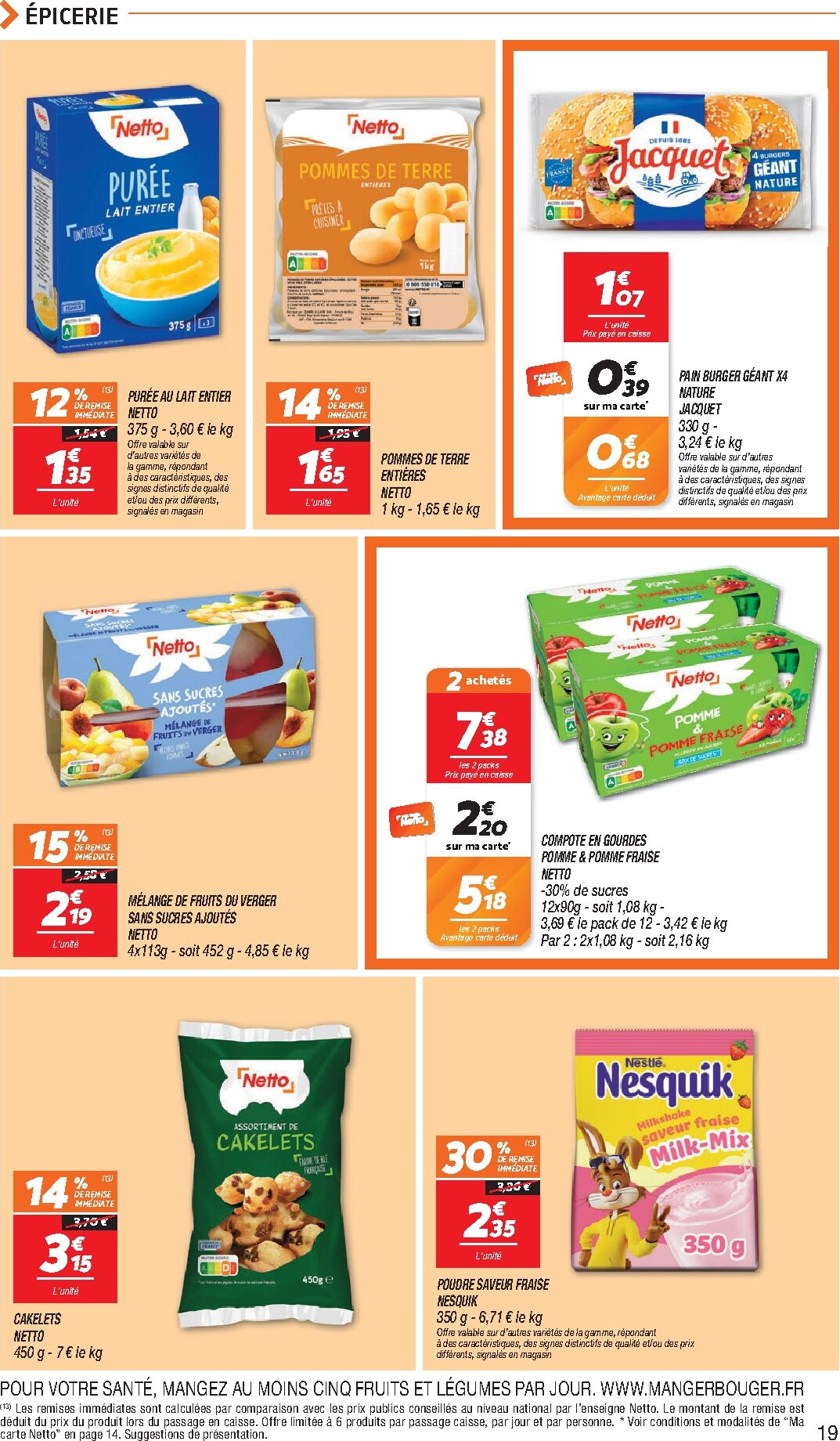 netto - Flyer Netto pour la semaine prochaine du du mardi 25/08/2026 au du lundi 31/08/2026 - page: 19