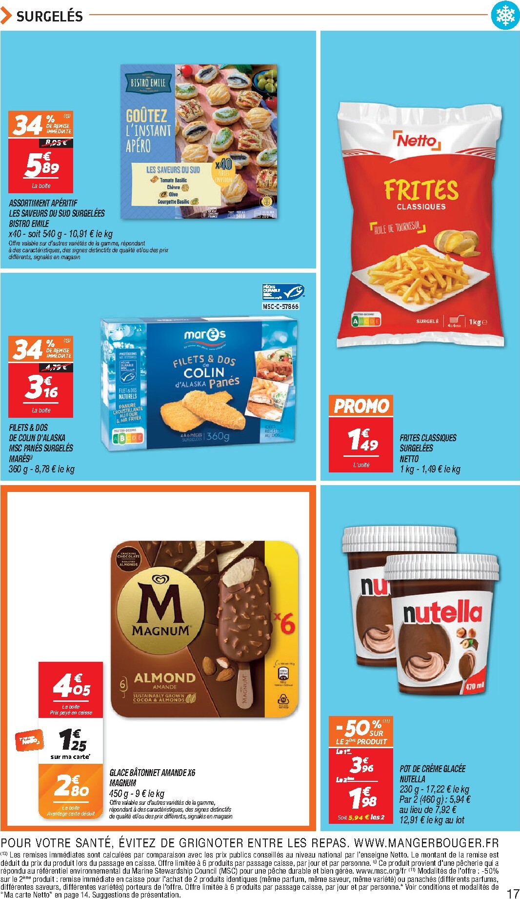 netto - Flyer Netto pour la semaine prochaine du du mardi 25/08/2026 au du lundi 31/08/2026 - page: 17