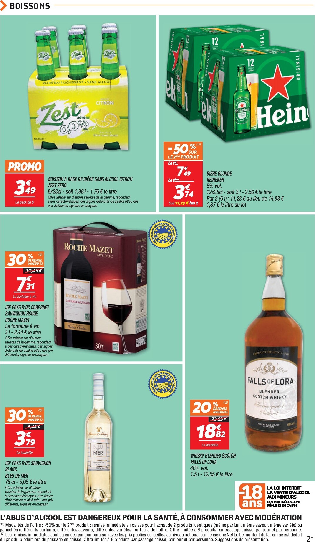 netto - Flyer Netto pour la semaine prochaine du du mardi 25/08/2026 au du lundi 31/08/2026 - page: 21