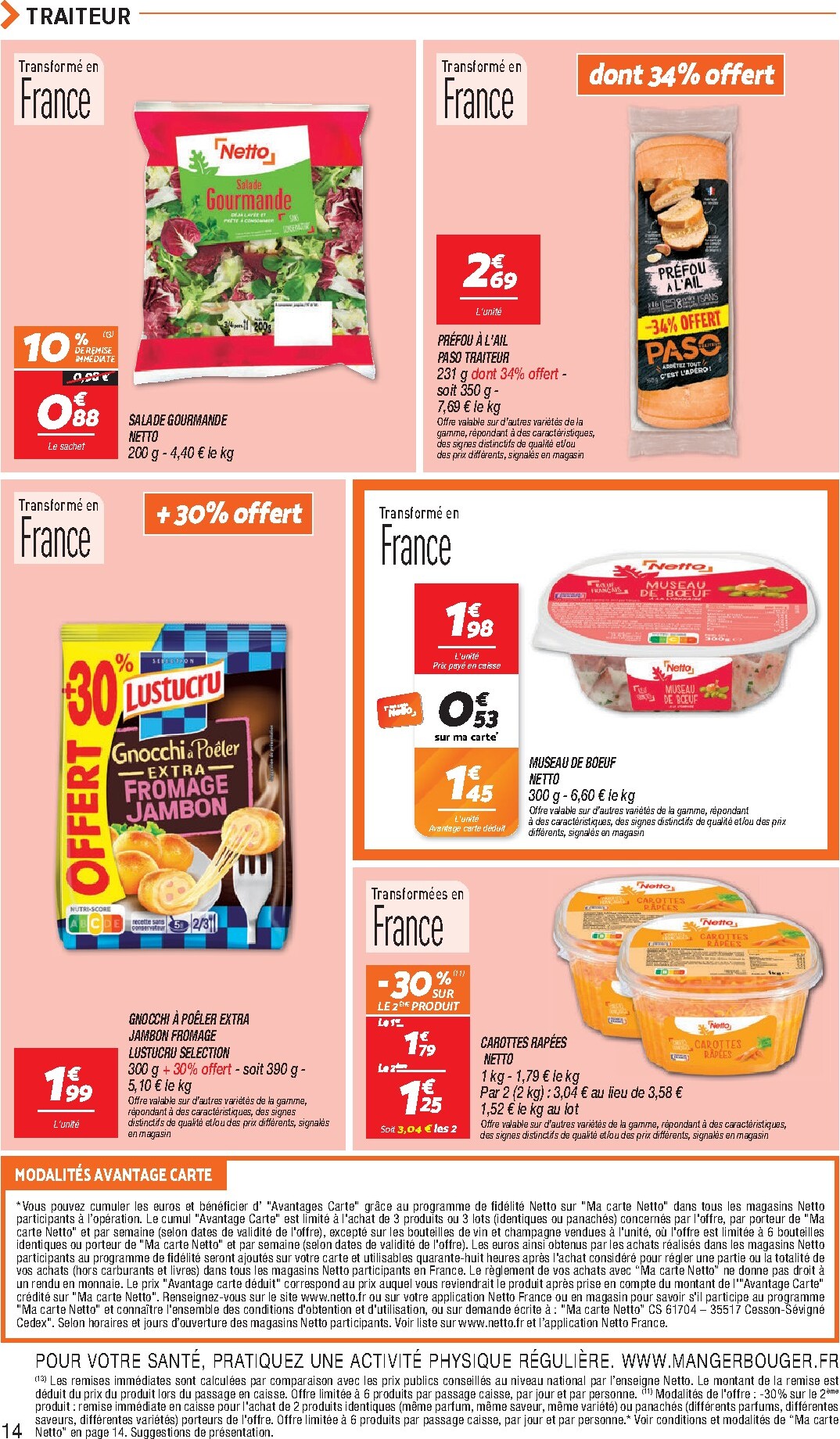 netto - Flyer Netto pour la semaine prochaine du du mardi 25/08/2026 au du lundi 31/08/2026 - page: 14
