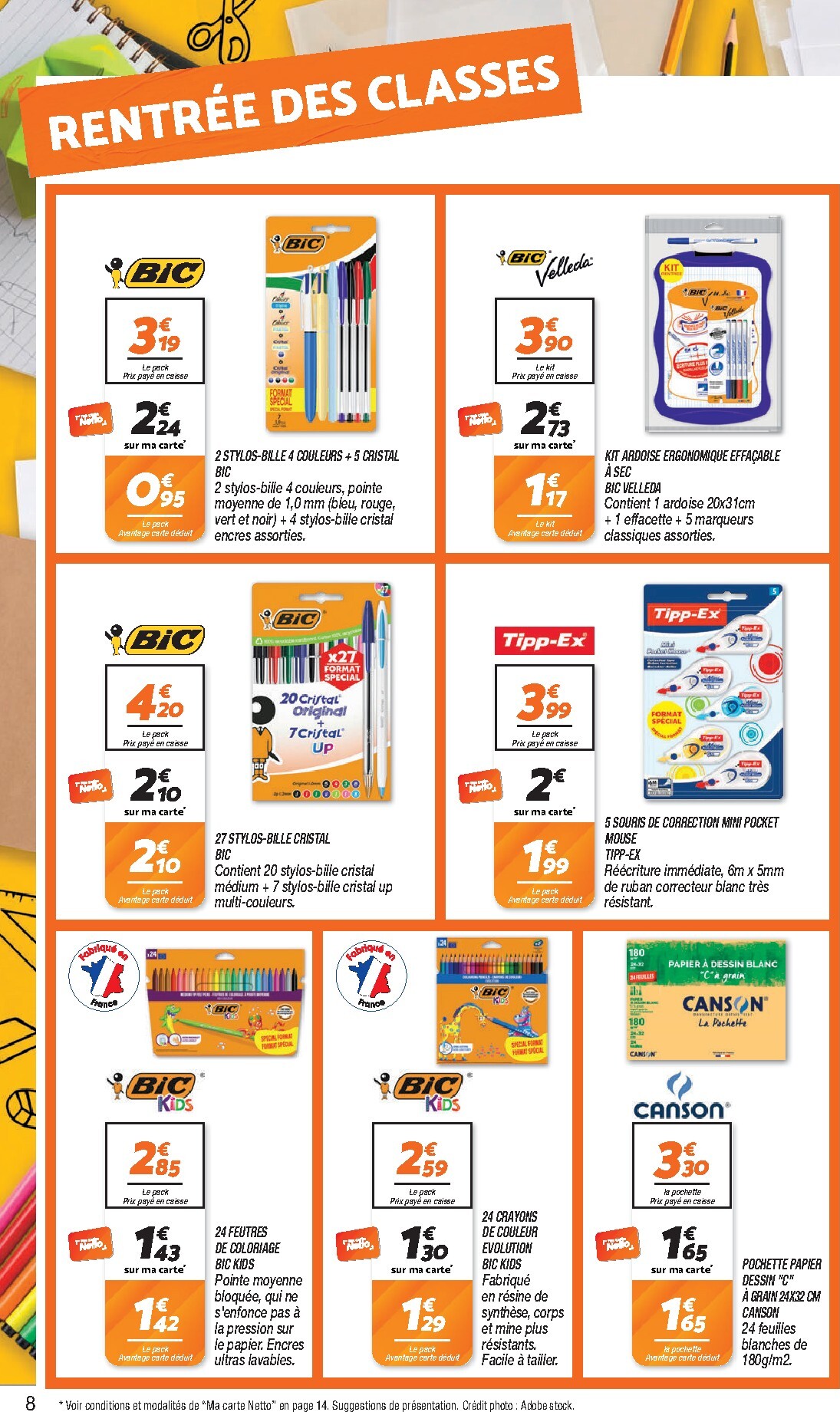 netto - Flyer Netto pour la semaine prochaine du du mardi 25/08/2026 au du lundi 31/08/2026 - page: 8