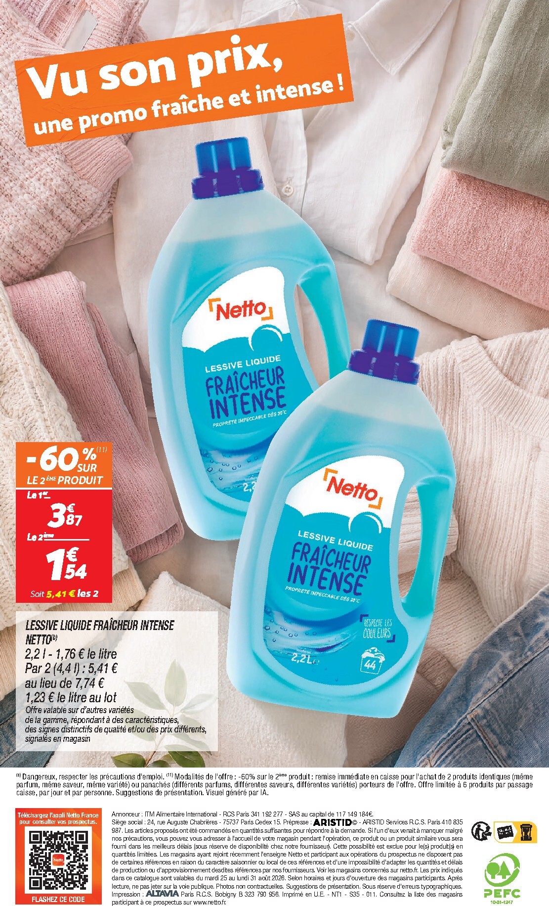netto - Flyer Netto pour la semaine prochaine du du mardi 25/08/2026 au du lundi 31/08/2026 - page: 24