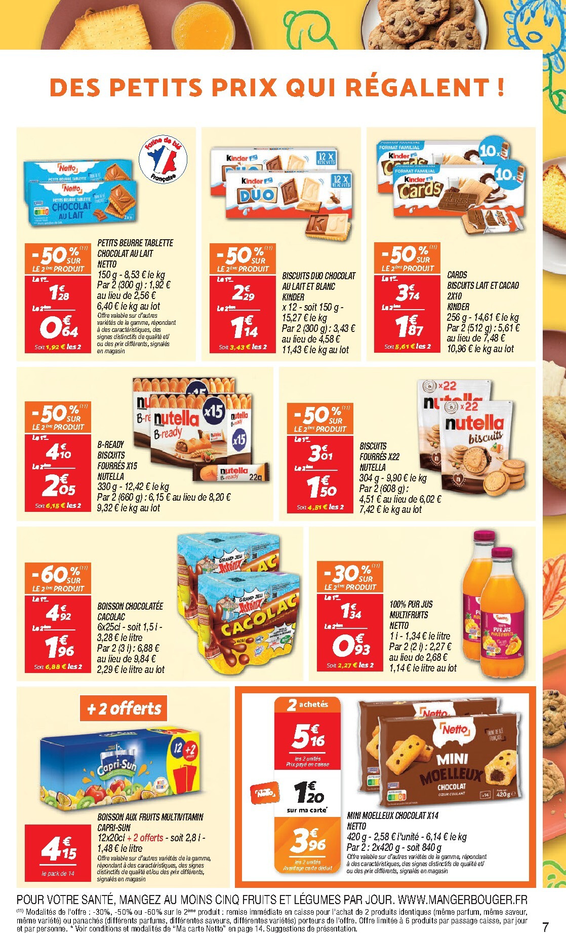netto - Flyer Netto pour la semaine prochaine du du mardi 25/08/2026 au du lundi 31/08/2026 - page: 7