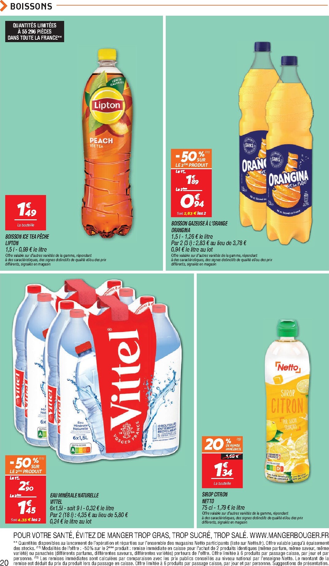 netto - Flyer Netto pour la semaine prochaine du du mardi 25/08/2026 au du lundi 31/08/2026 - page: 20