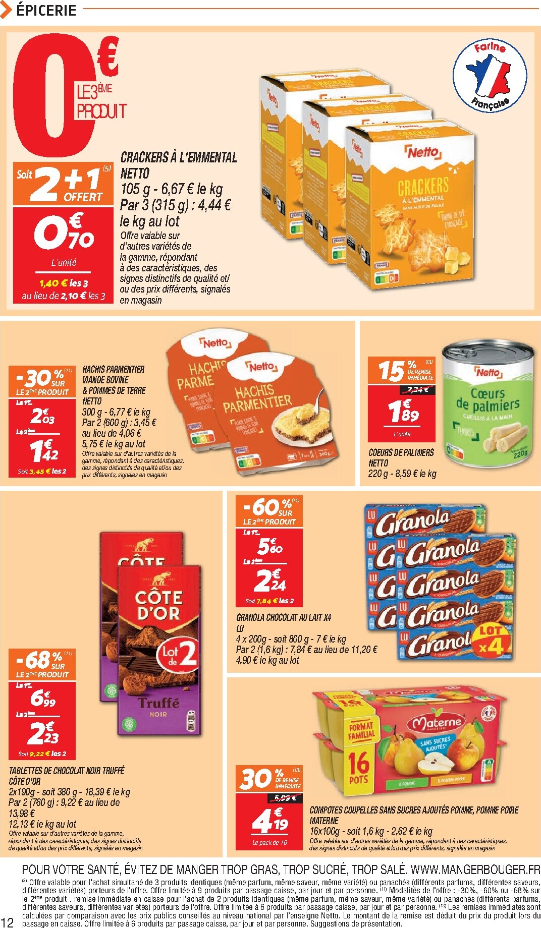 netto - Flyer Netto - Rendez-vous Prix Bas pour la semaine prochaine du du mardi 08/09/2026 au du lundi 14/09/2026 - page: 12