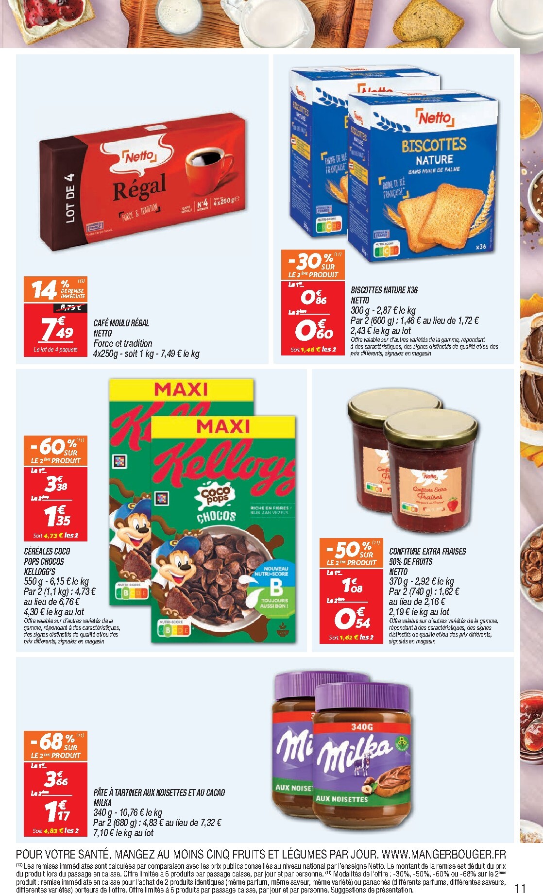 netto - Flyer Netto - Rendez-vous Prix Bas pour la semaine prochaine du du mardi 08/09/2026 au du lundi 14/09/2026 - page: 11