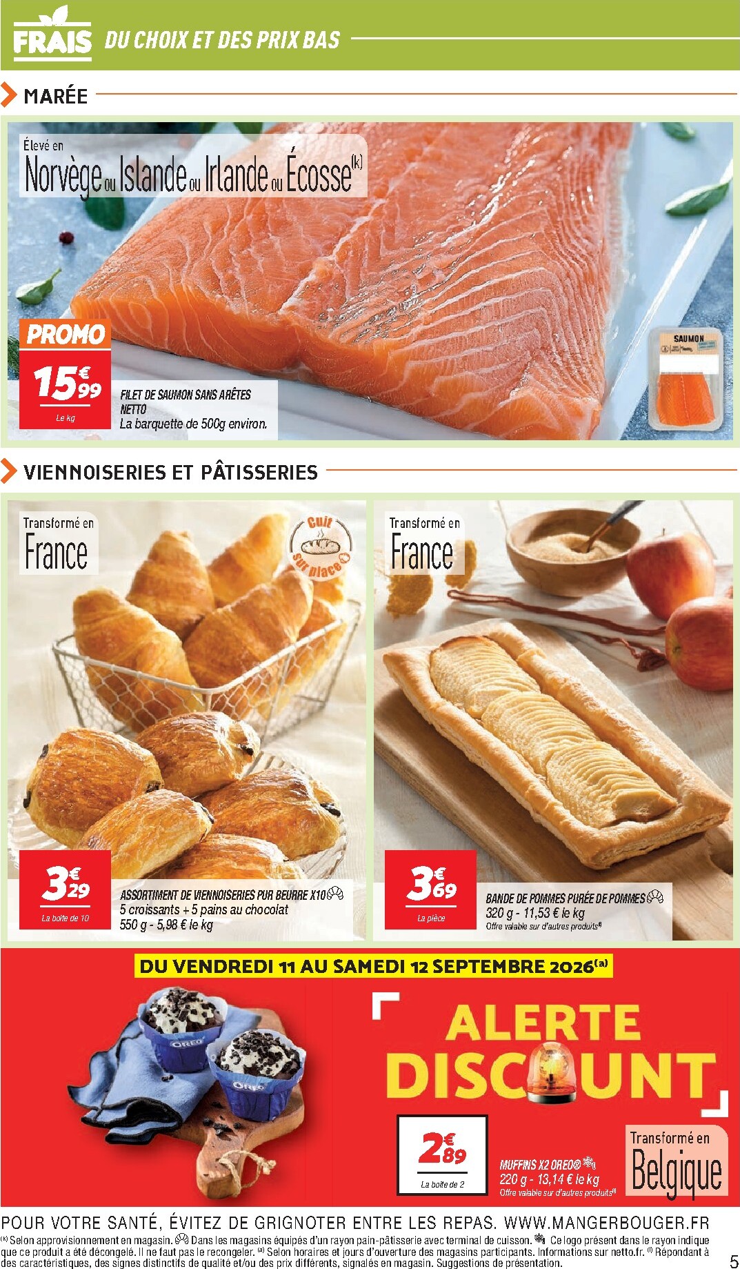 netto - Flyer Netto - Rendez-vous Prix Bas pour la semaine prochaine du du mardi 08/09/2026 au du lundi 14/09/2026 - page: 5