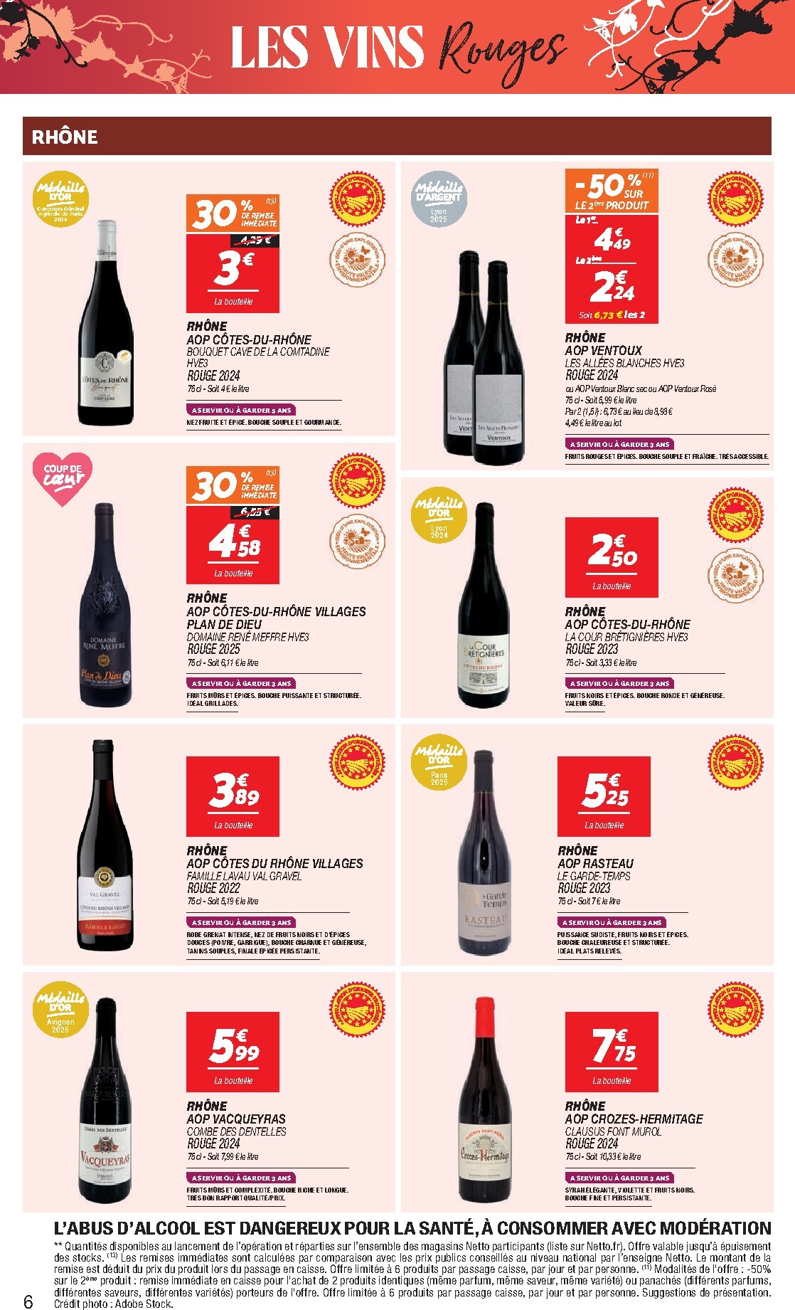 netto - Flyer Netto - Foire aux Vins pour la semaine prochaine du du mardi 08/09/2026 au du lundi 28/09/2026 - page: 6