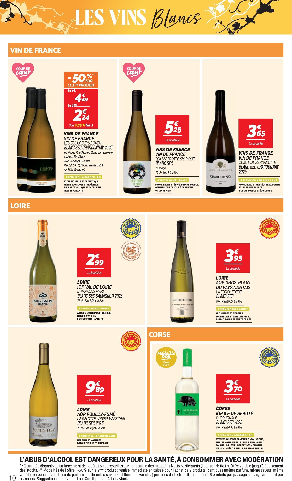 netto - Flyer Netto - Foire aux Vins pour la semaine prochaine du du mardi 08/09/2026 au du lundi 28/09/2026 - page: 10