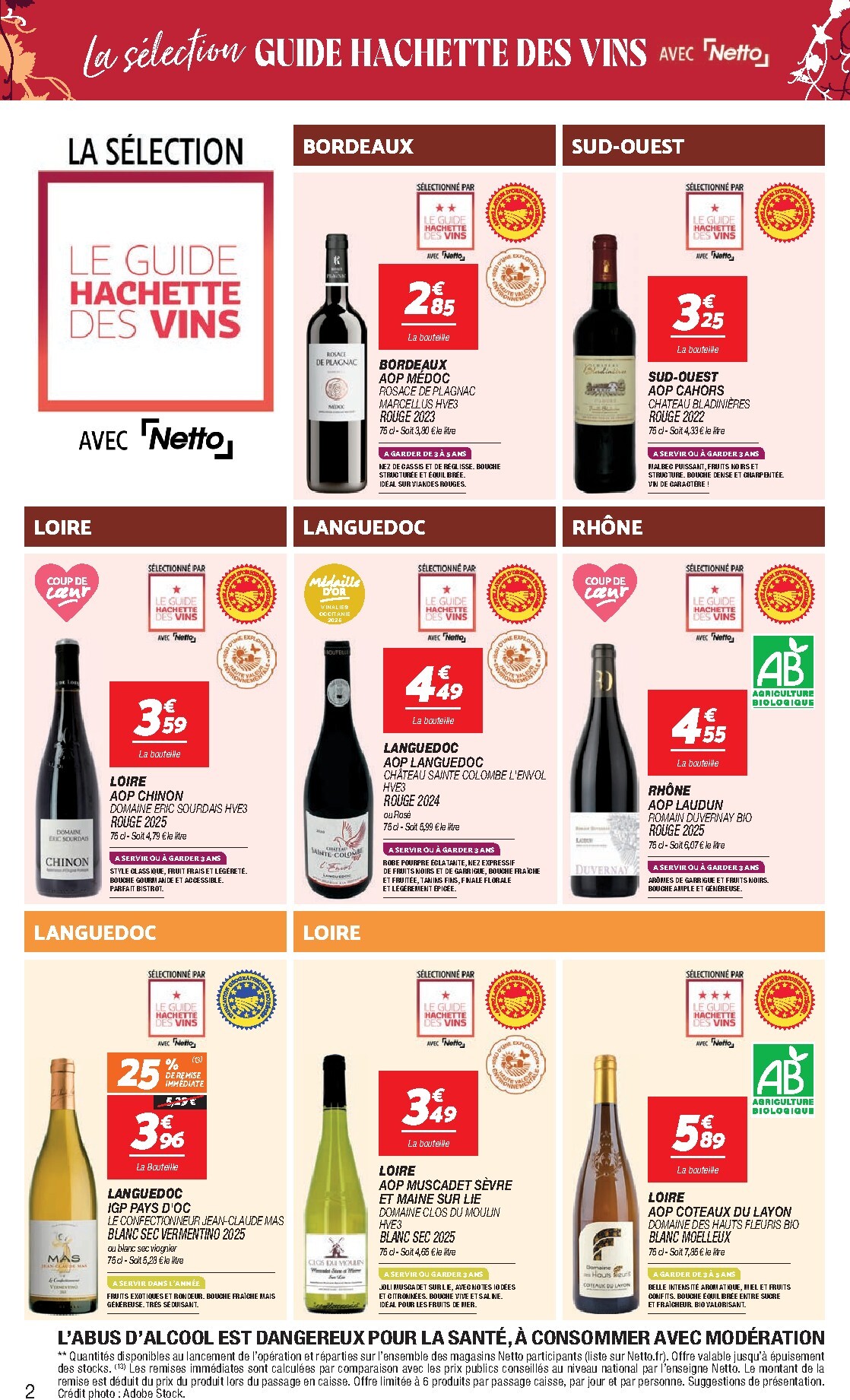 netto - Flyer Netto - Foire aux Vins pour la semaine prochaine du du mardi 08/09/2026 au du lundi 28/09/2026 - page: 2