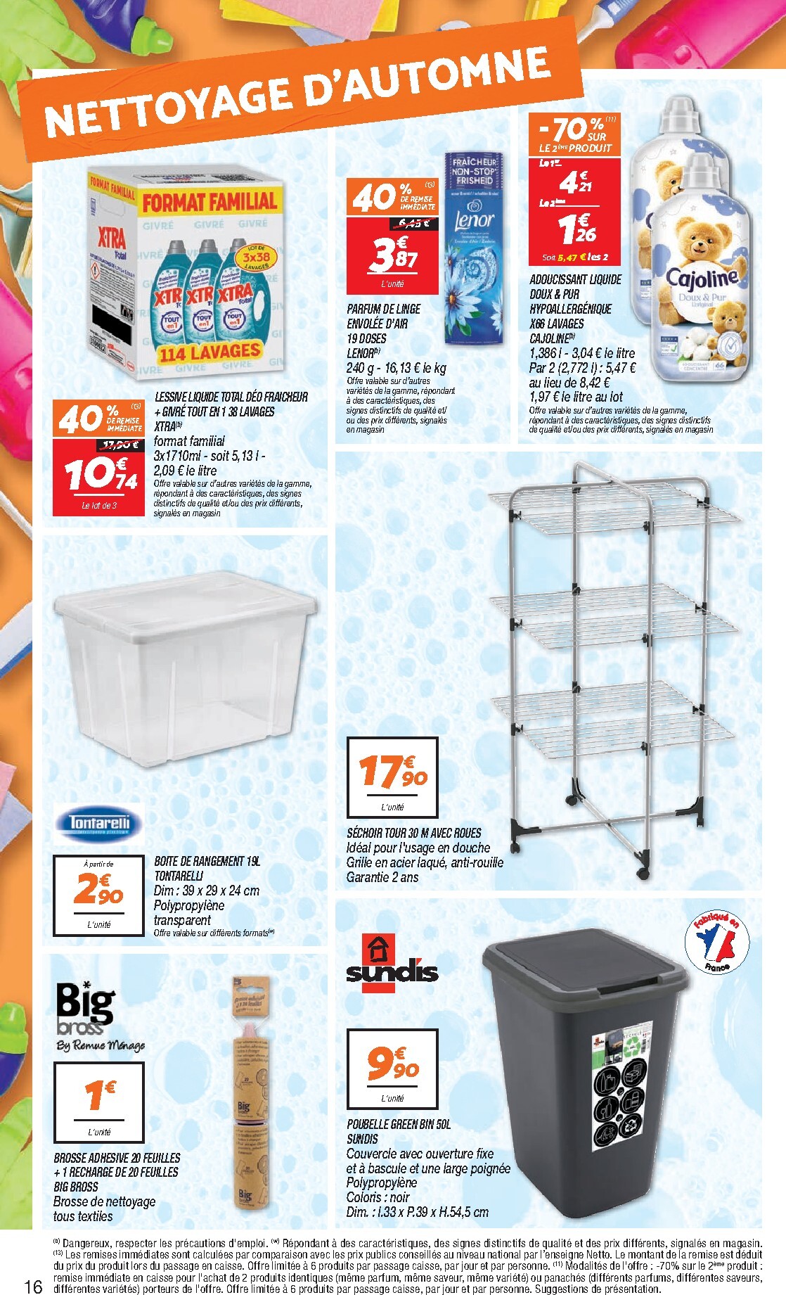 netto - Flyer Netto pour la semaine prochaine du du mardi 15/09/2026 au du lundi 21/09/2026 - page: 16