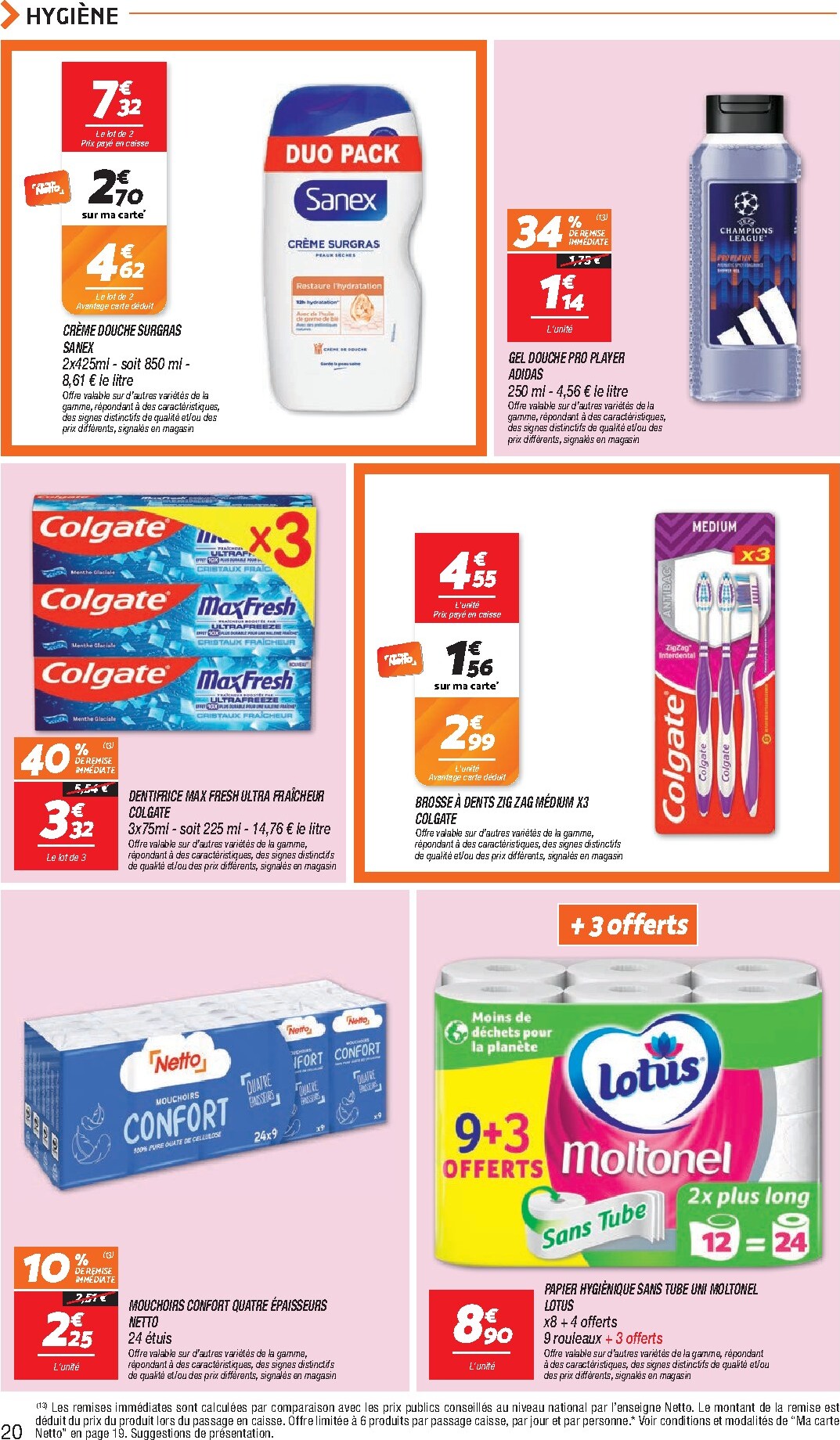 netto - Flyer Netto pour la semaine prochaine du du mardi 22/09/2026 au du lundi 28/09/2026 - page: 20