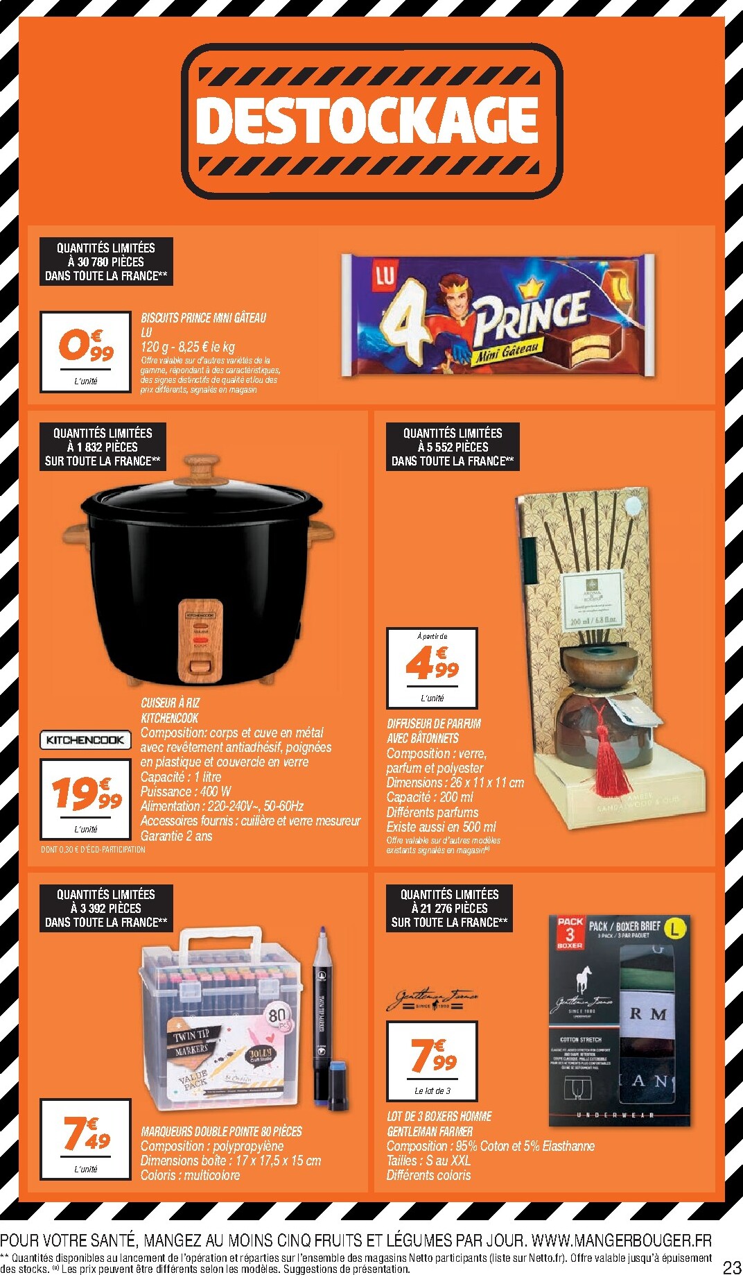 netto - Flyer Netto pour la semaine prochaine du du mardi 22/09/2026 au du lundi 28/09/2026 - page: 23