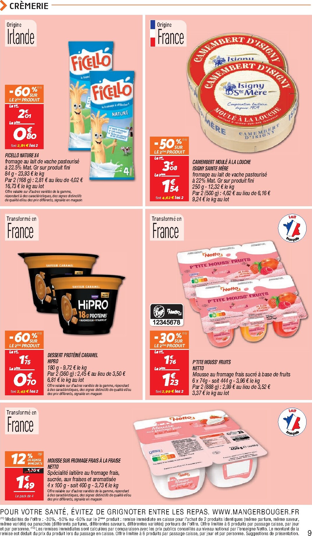 netto - Flyer Netto pour la semaine prochaine du du mardi 22/09/2026 au du lundi 28/09/2026 - page: 9