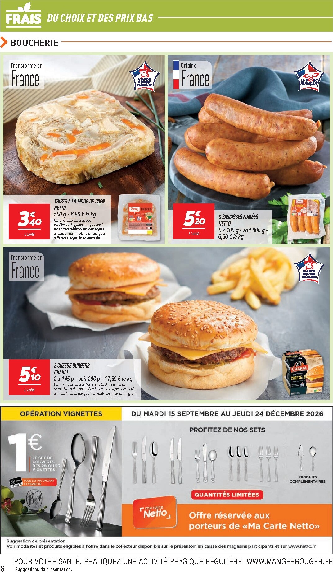 netto - Flyer Netto pour la semaine prochaine du du mardi 22/09/2026 au du lundi 28/09/2026 - page: 6