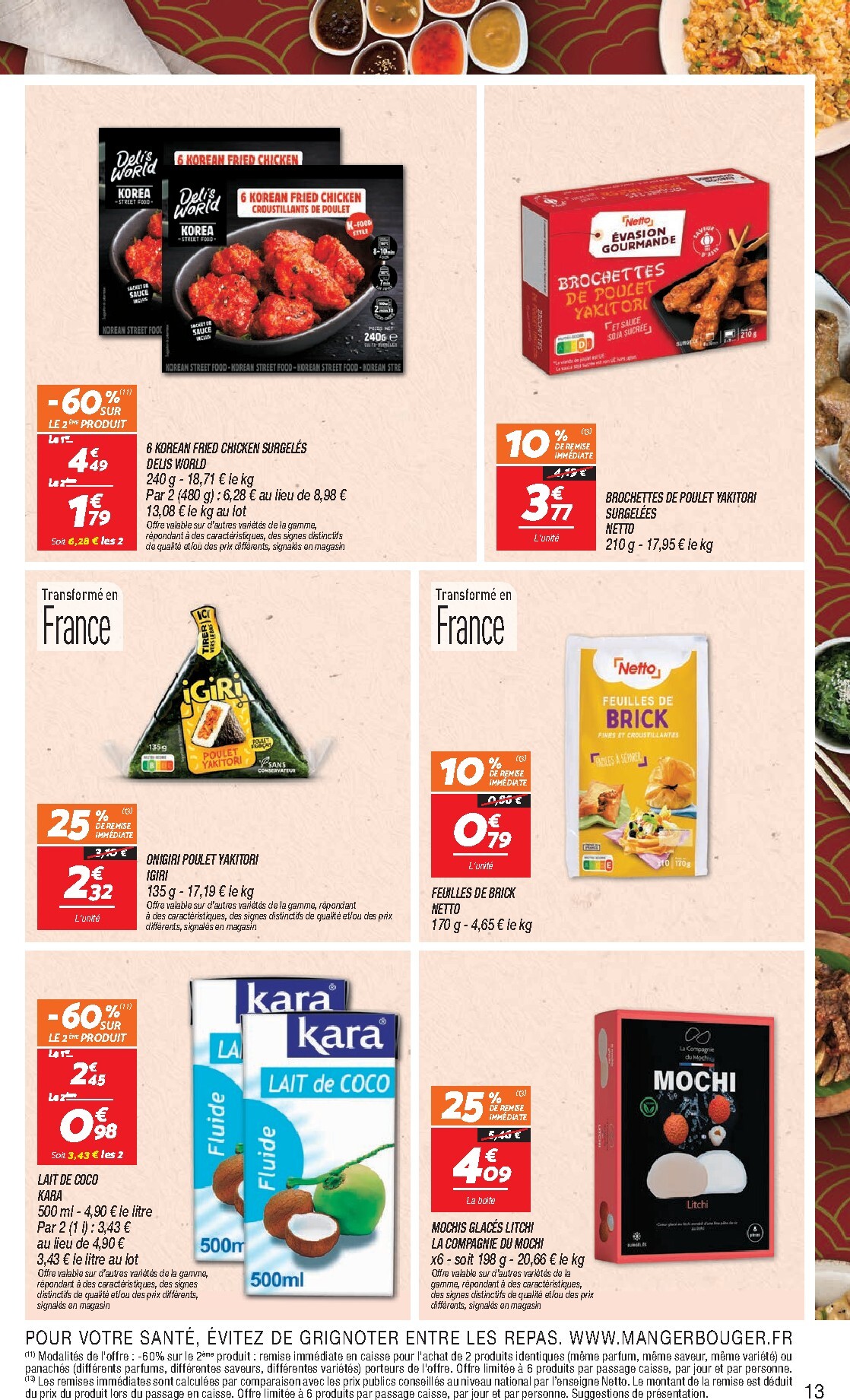 netto - Flyer Netto pour la semaine prochaine du du mardi 22/09/2026 au du lundi 28/09/2026 - page: 13