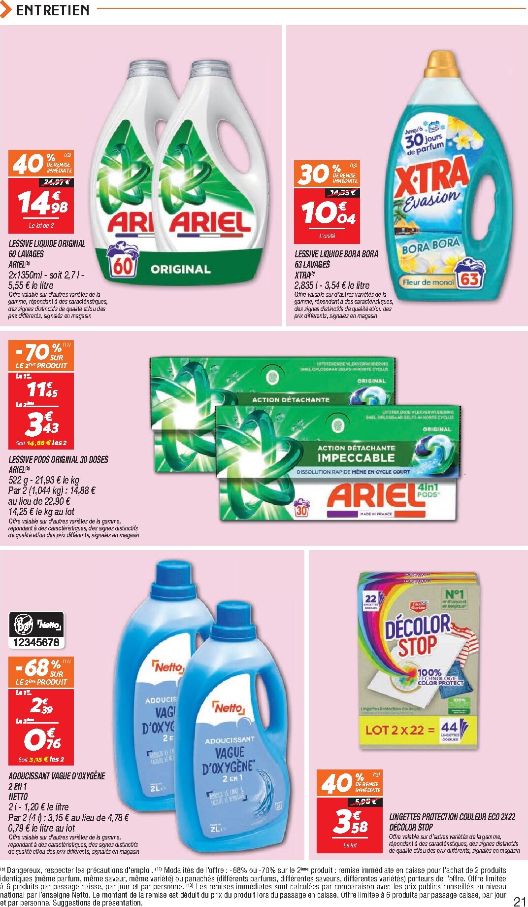 netto - Flyer Netto pour la semaine prochaine du du mardi 22/09/2026 au du lundi 28/09/2026 - page: 21