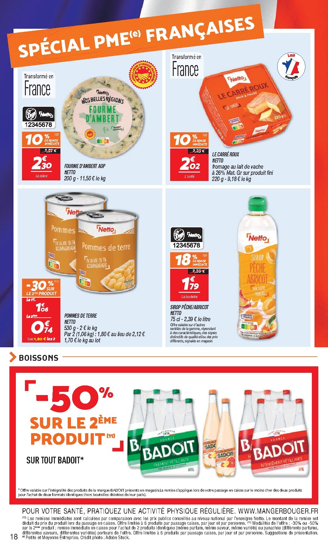 netto - Flyer Netto pour la semaine prochaine du du mardi 29/09/2026 au du lundi 05/10/2026 - page: 18