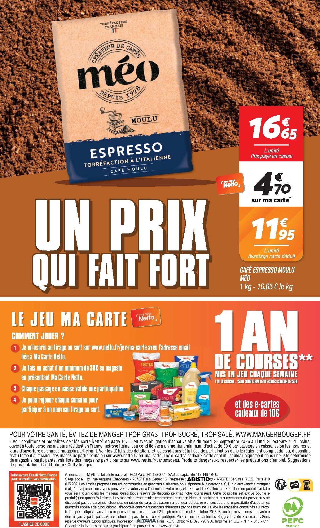 netto - Flyer Netto pour la semaine prochaine du du mardi 29/09/2026 au du lundi 05/10/2026 - page: 24